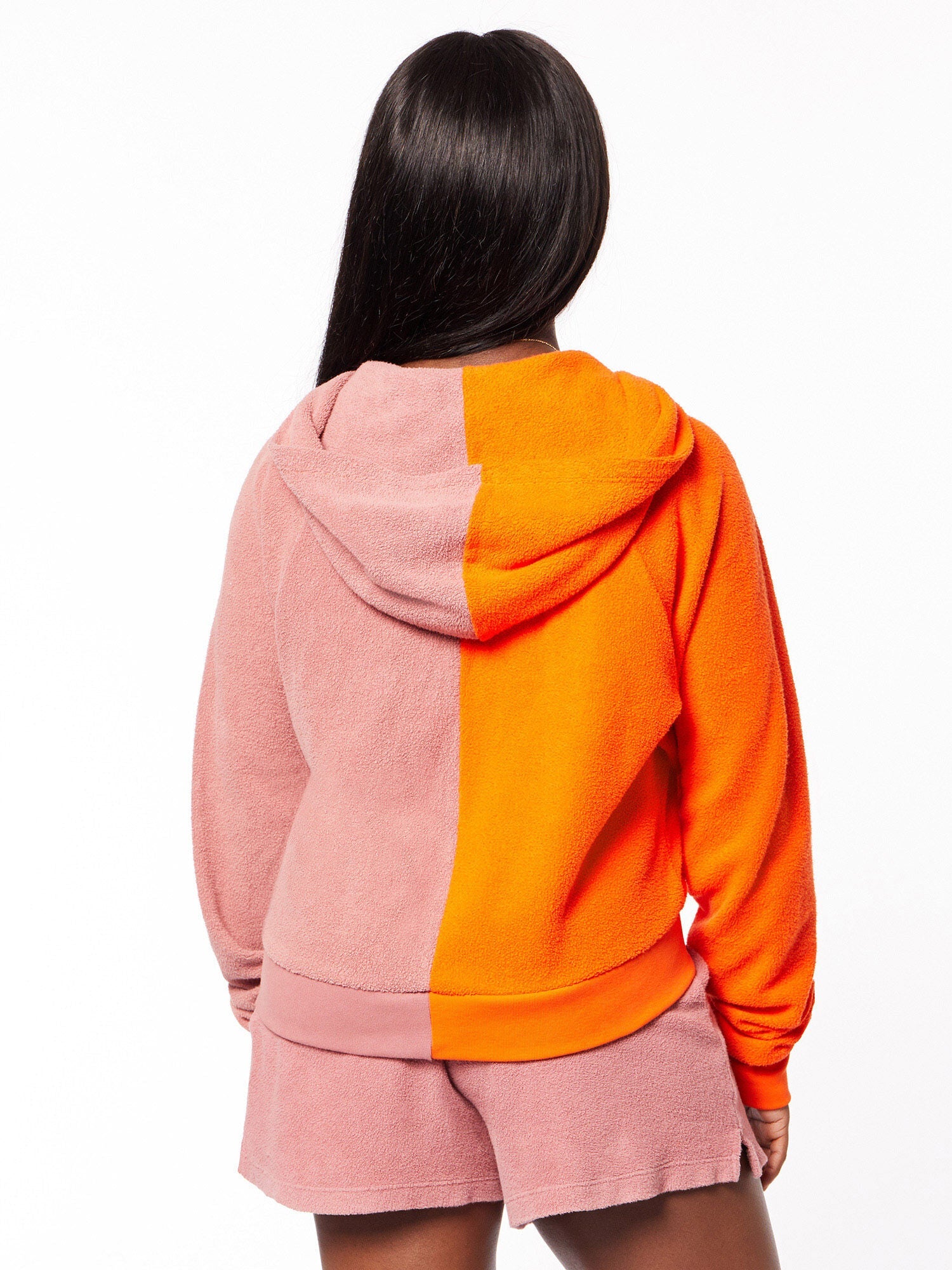 Terry Duo Zip Up Hoodie | Donni