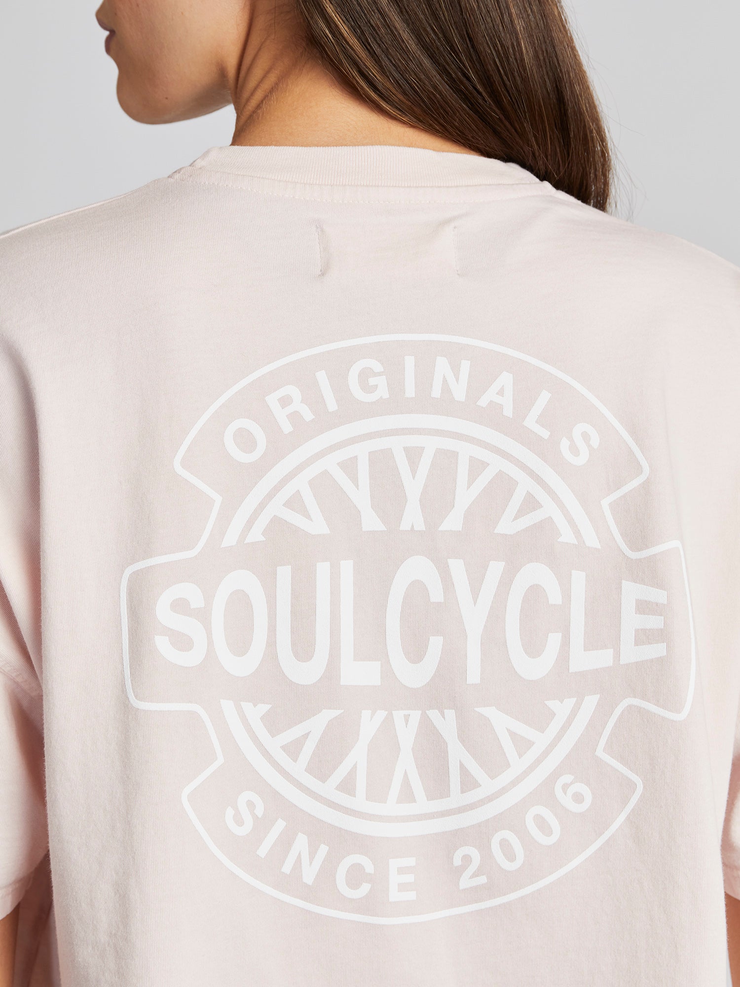 Emily Cropped Boyfriend Tee | Soul by SoulCycle
