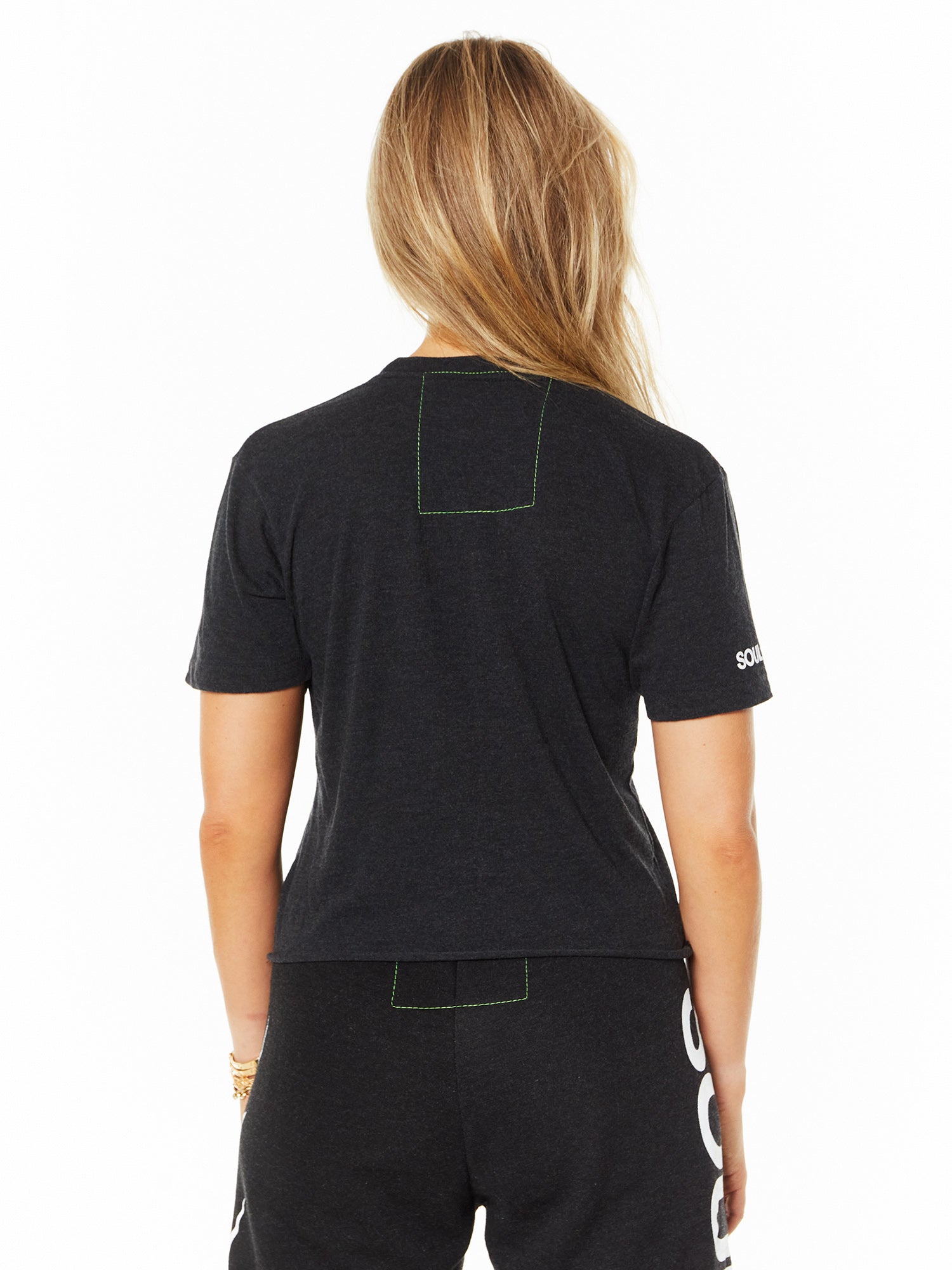 Bolt Crop Boyfriend Tee | Aviator Nation