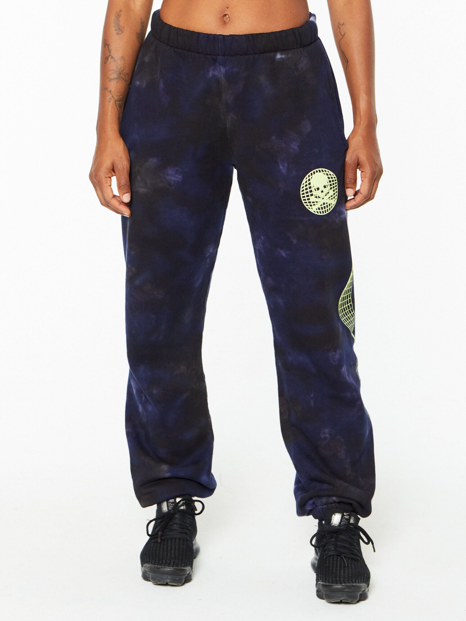 Billie Sweatpant Tie Dye Navy Blue | Soul by SoulCycle