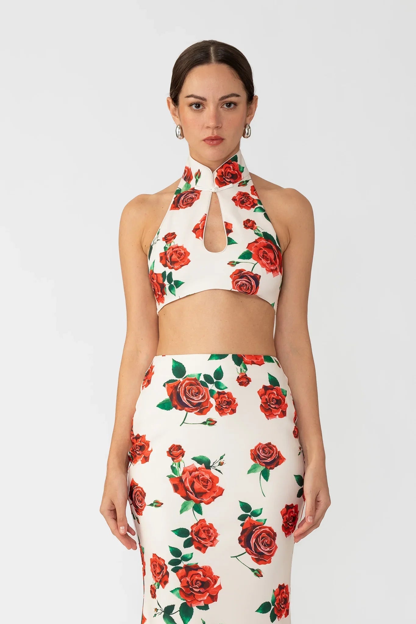 Riley Rosa Top - White Multi