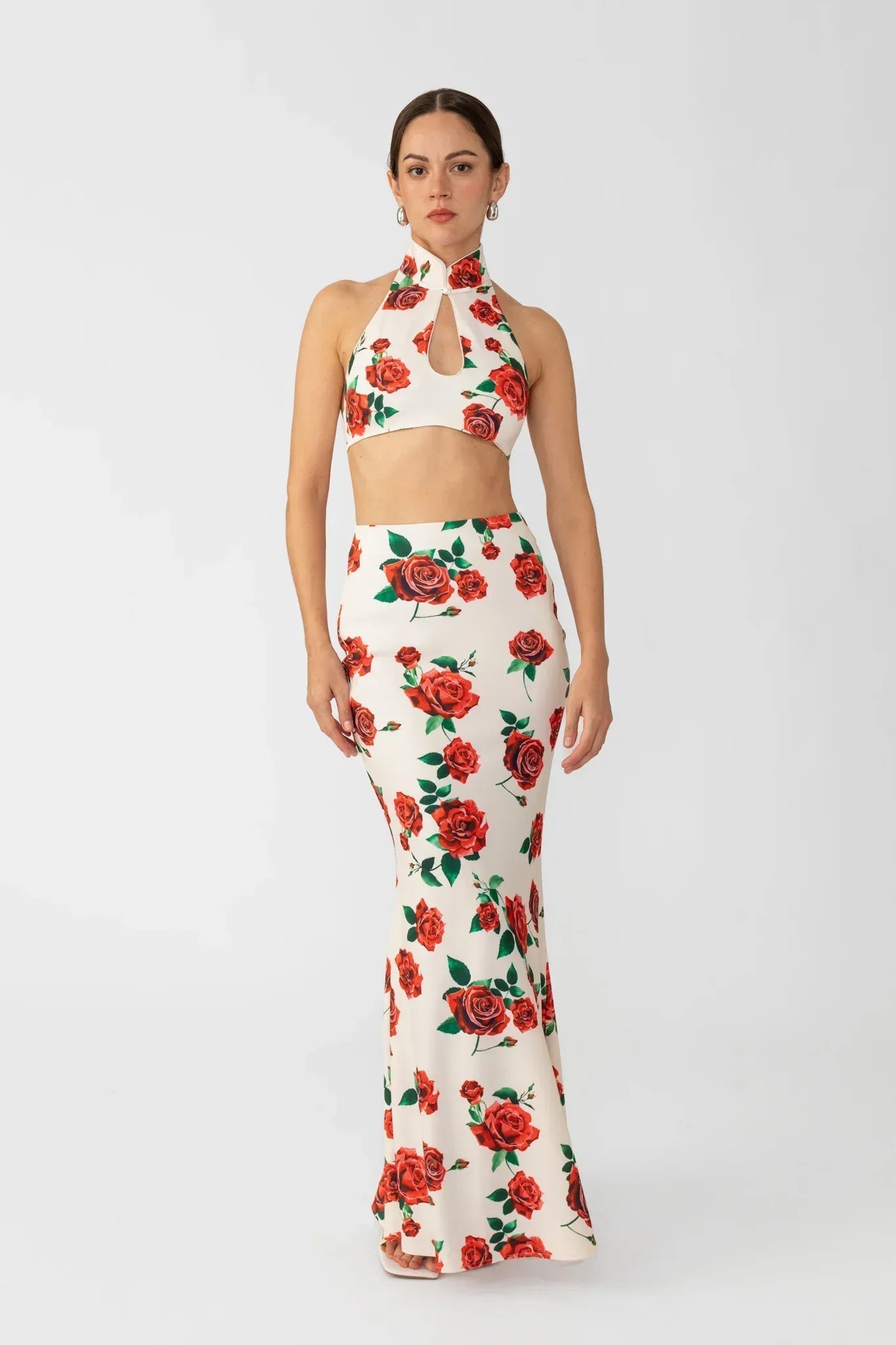 Riley Rosa Top - White Multi