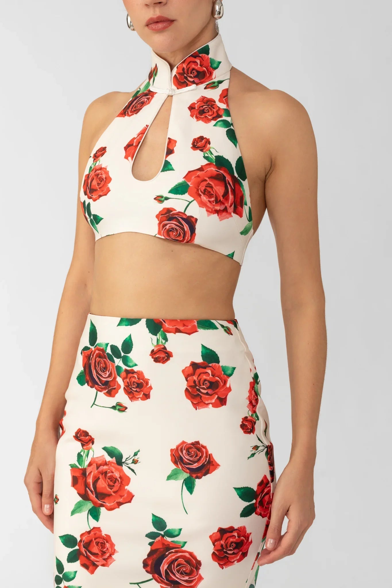 Riley Rosa Top - White Multi