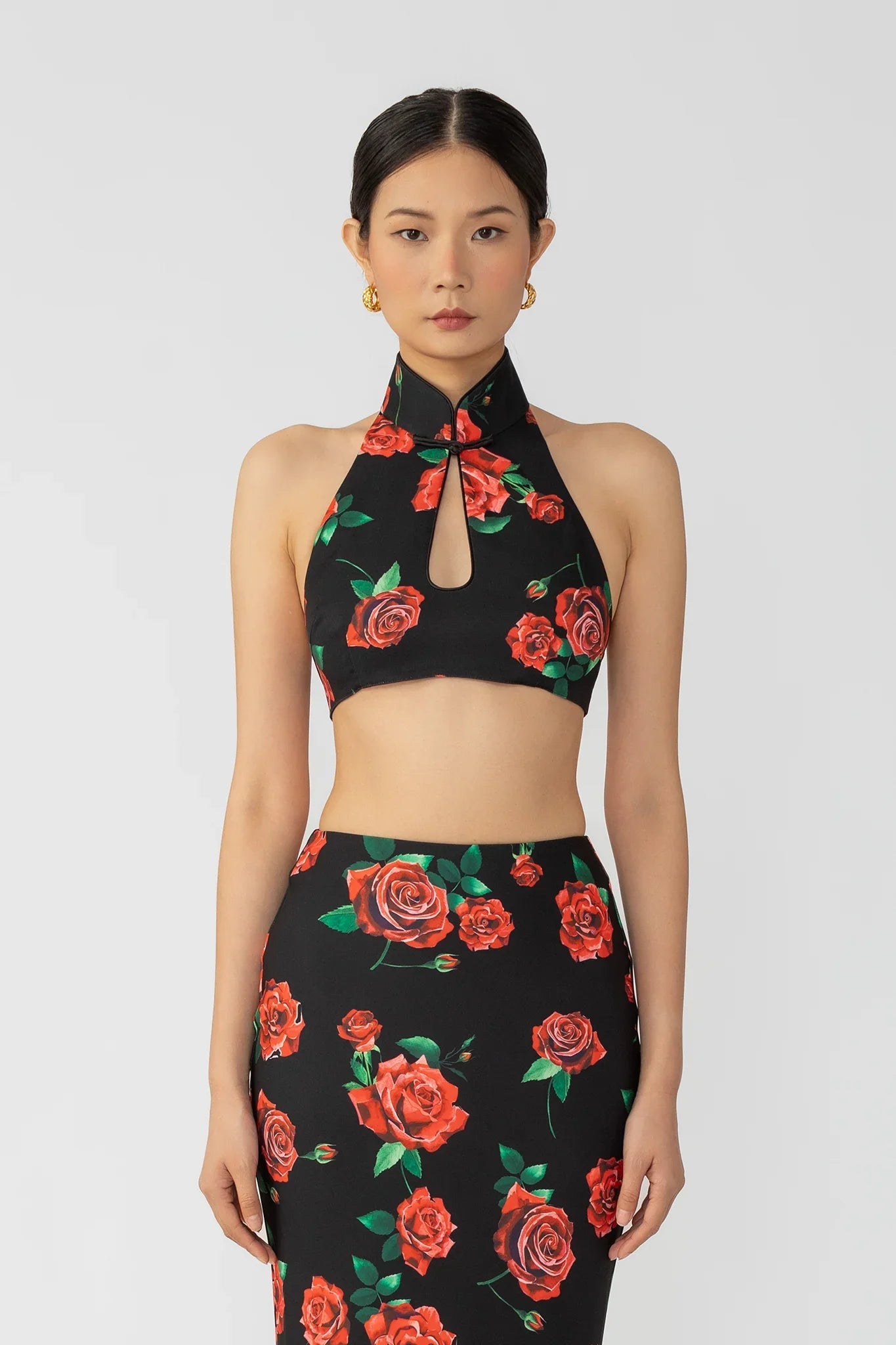 Riley Rosa Top - Black Multi