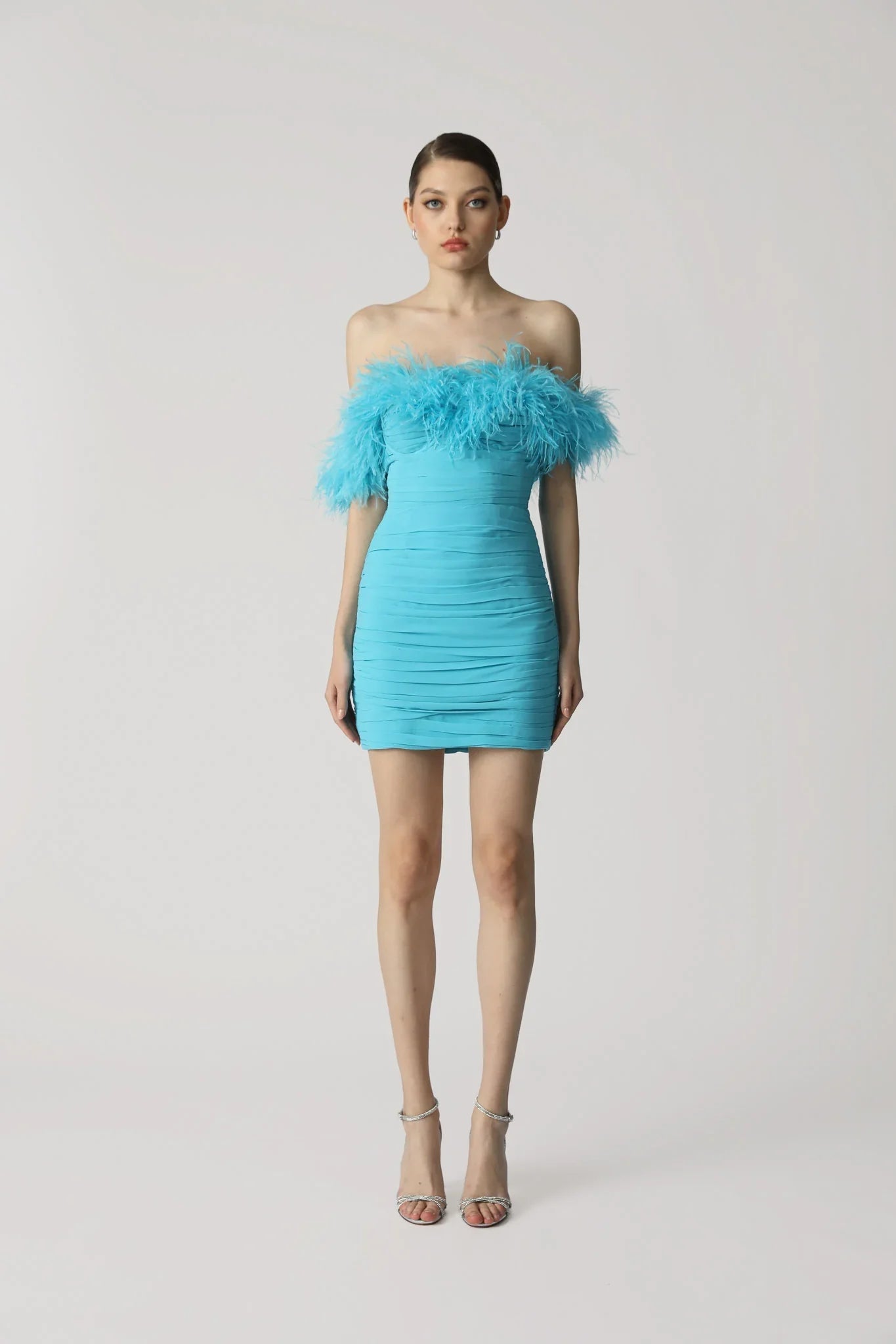 Chelsea Dress - Aqua