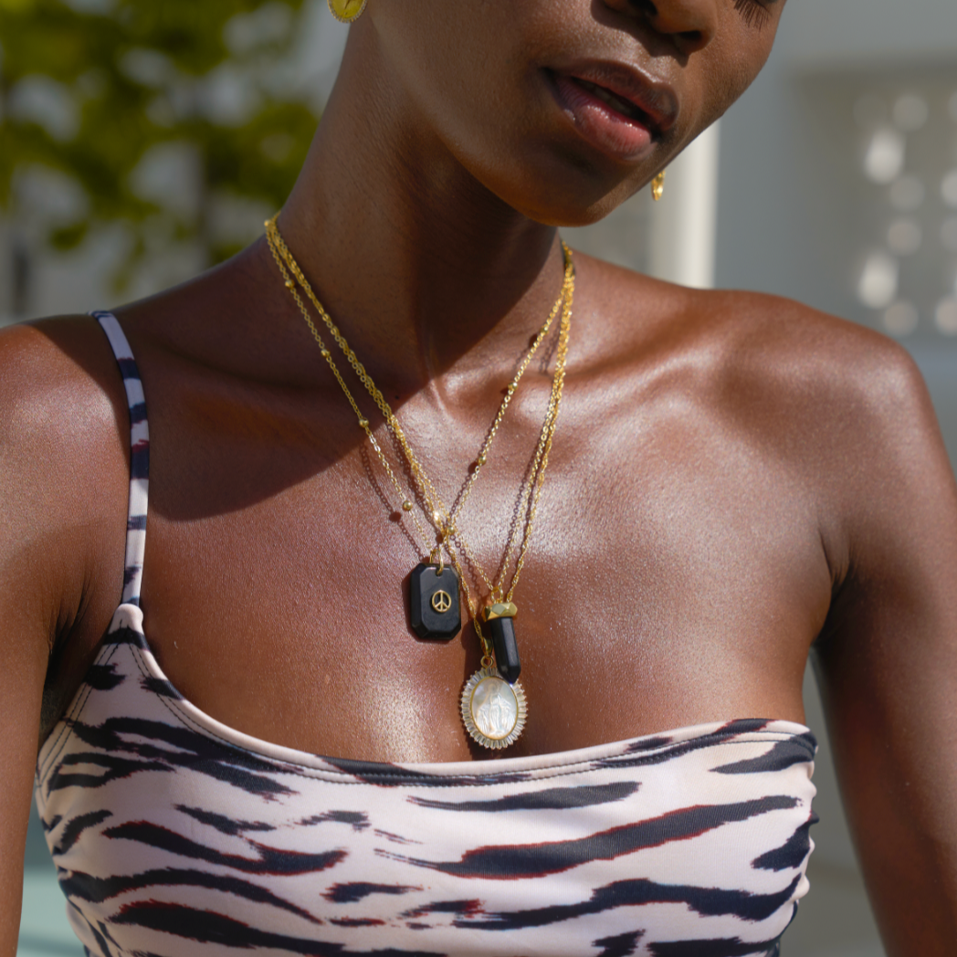 The Manifest Necklace (Black Onyx)