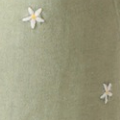 Easy Pant - Daisy Embroidery