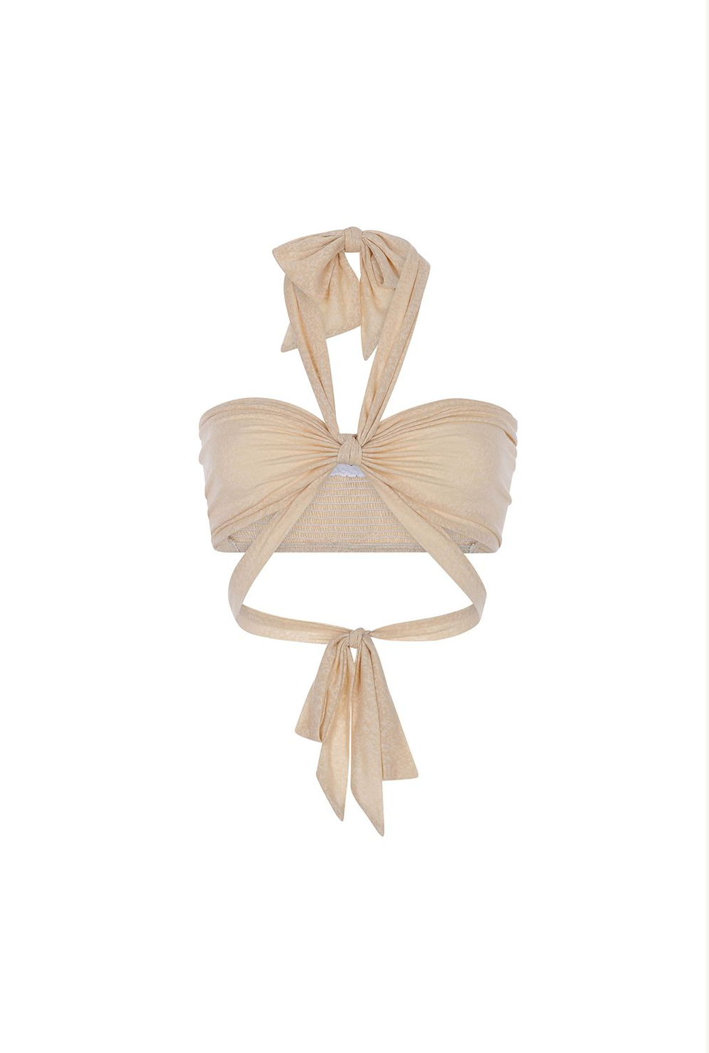 Double Tie Bandeau Top