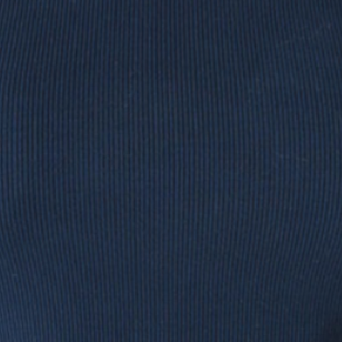 Olivia Rib Top - Indigo