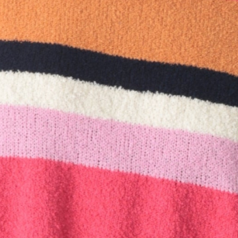 Lucy Top - Coral Stripe