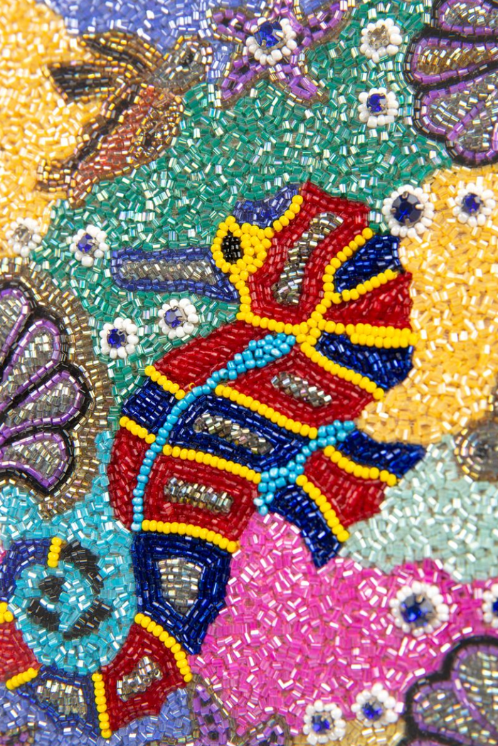 Coral Reef Hand Beaded Bag - will take 2-4 weeks to arrive