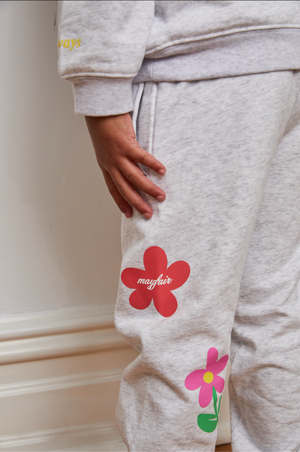 Empathy Always Mini Grey Sweatpants