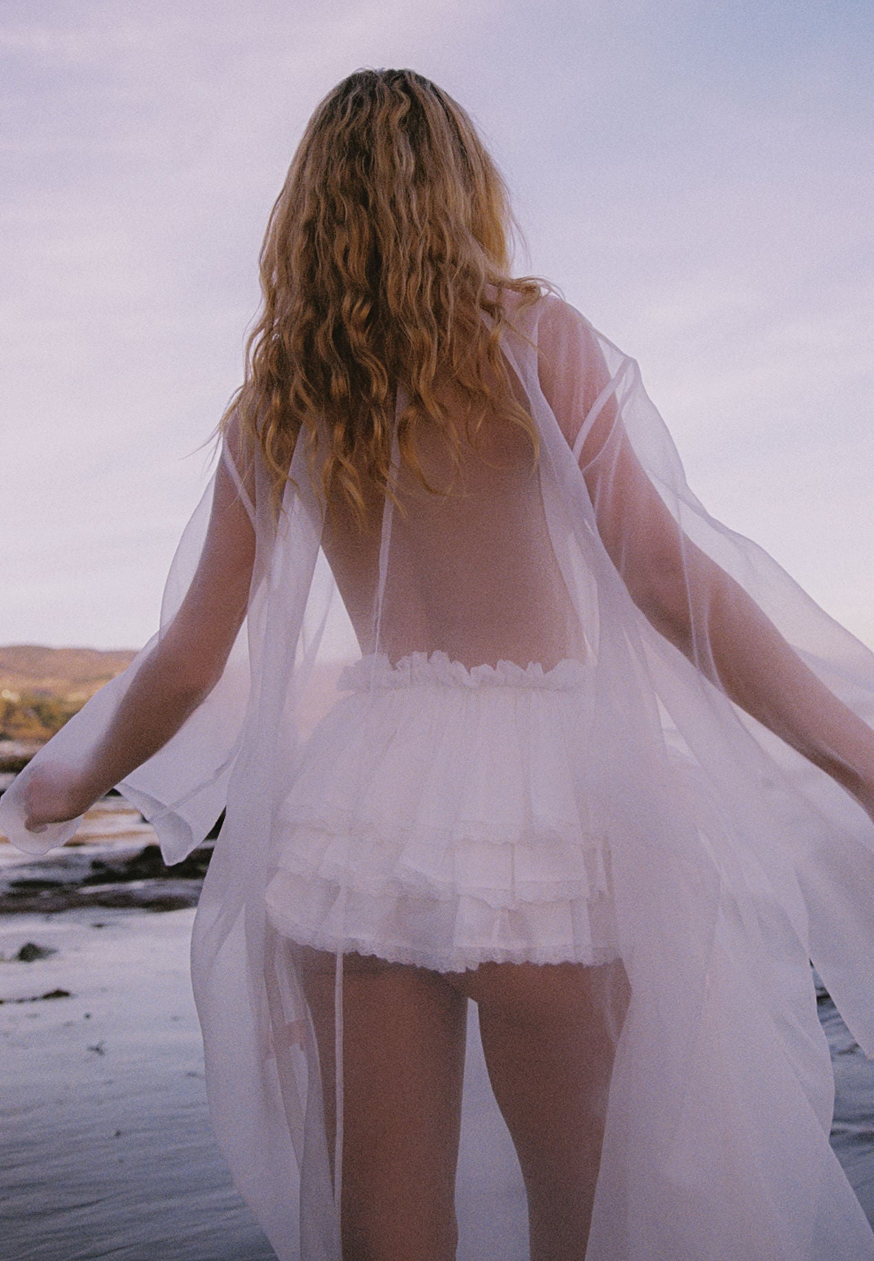 The Ivory Cotton Dauphine Knickers