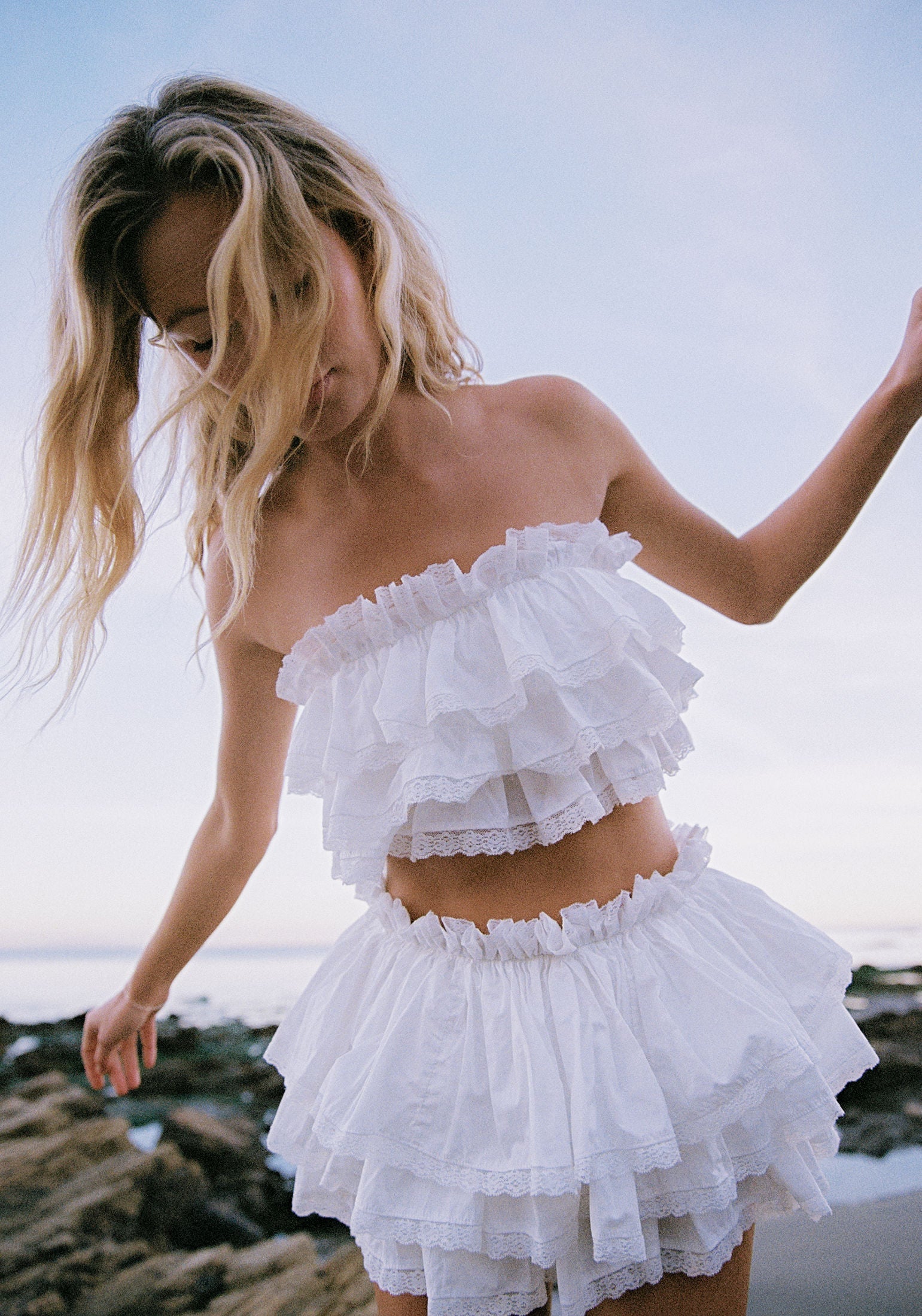 The Ivory Cotton Dauphine Knickers