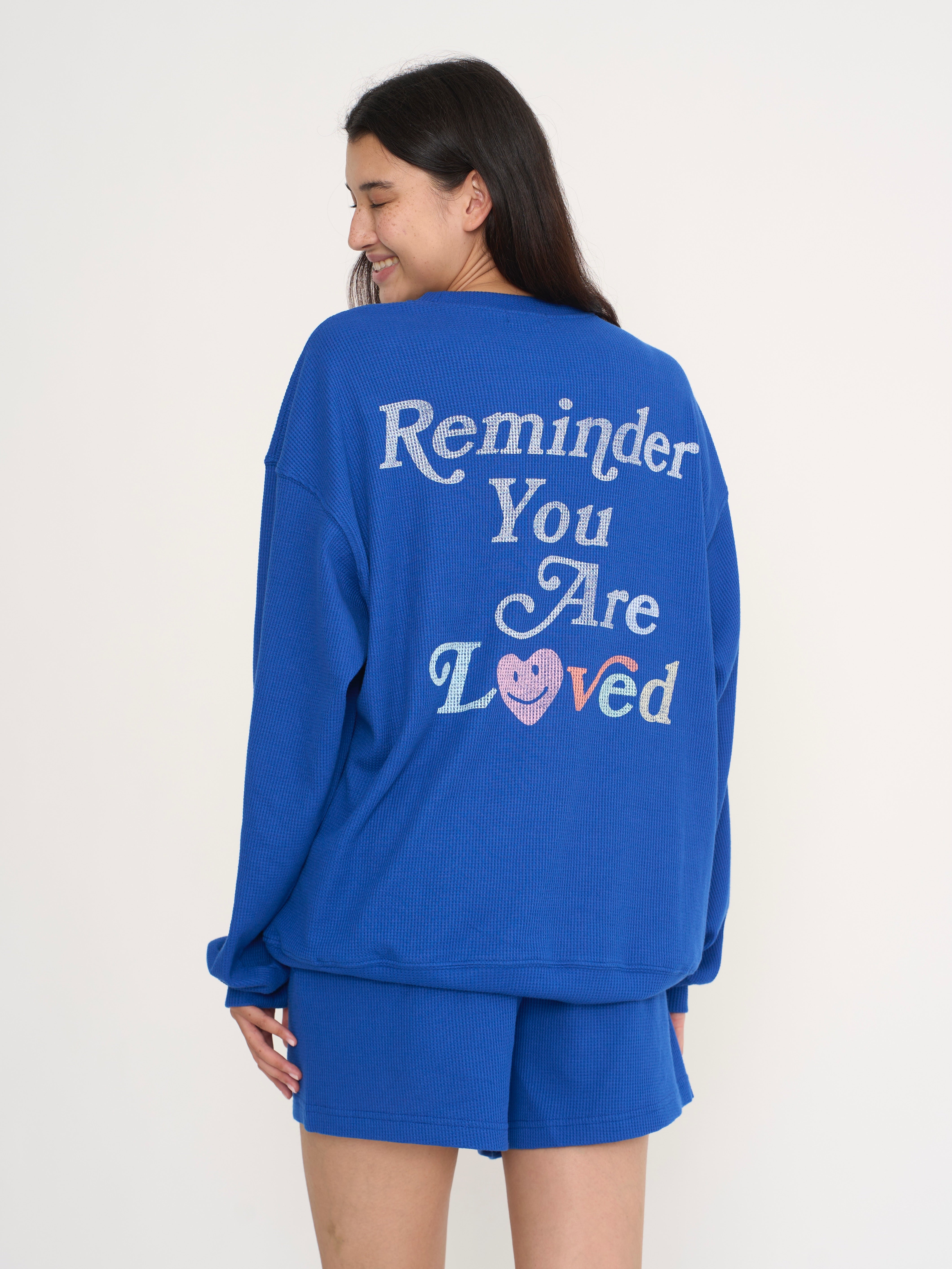 Mayfair X Avery Woods Waffle Crewneck