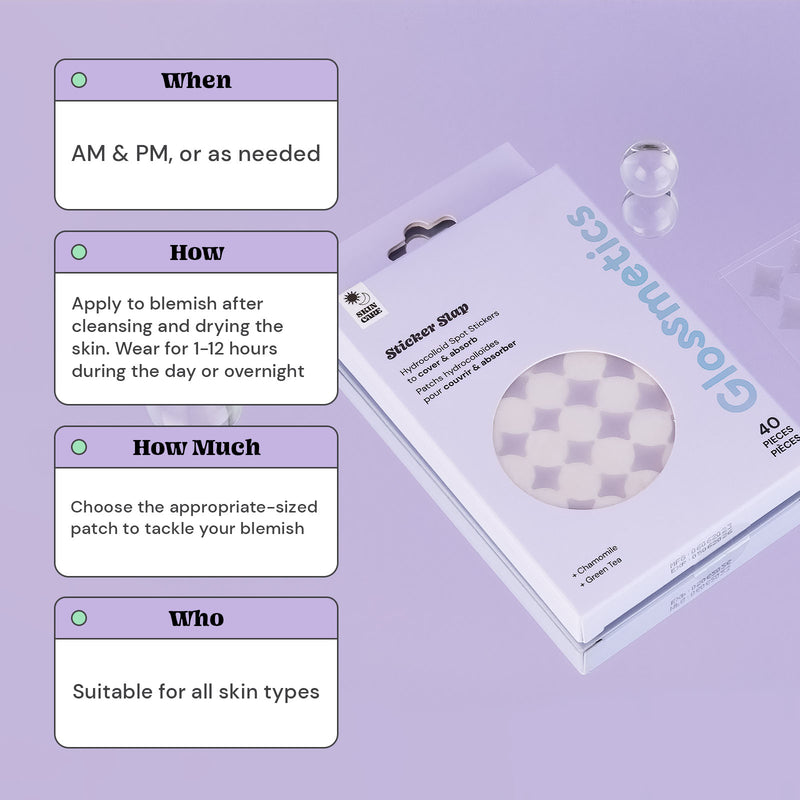 Sticker Slap, Hydrocolloid Spot Stickers - 40PK
