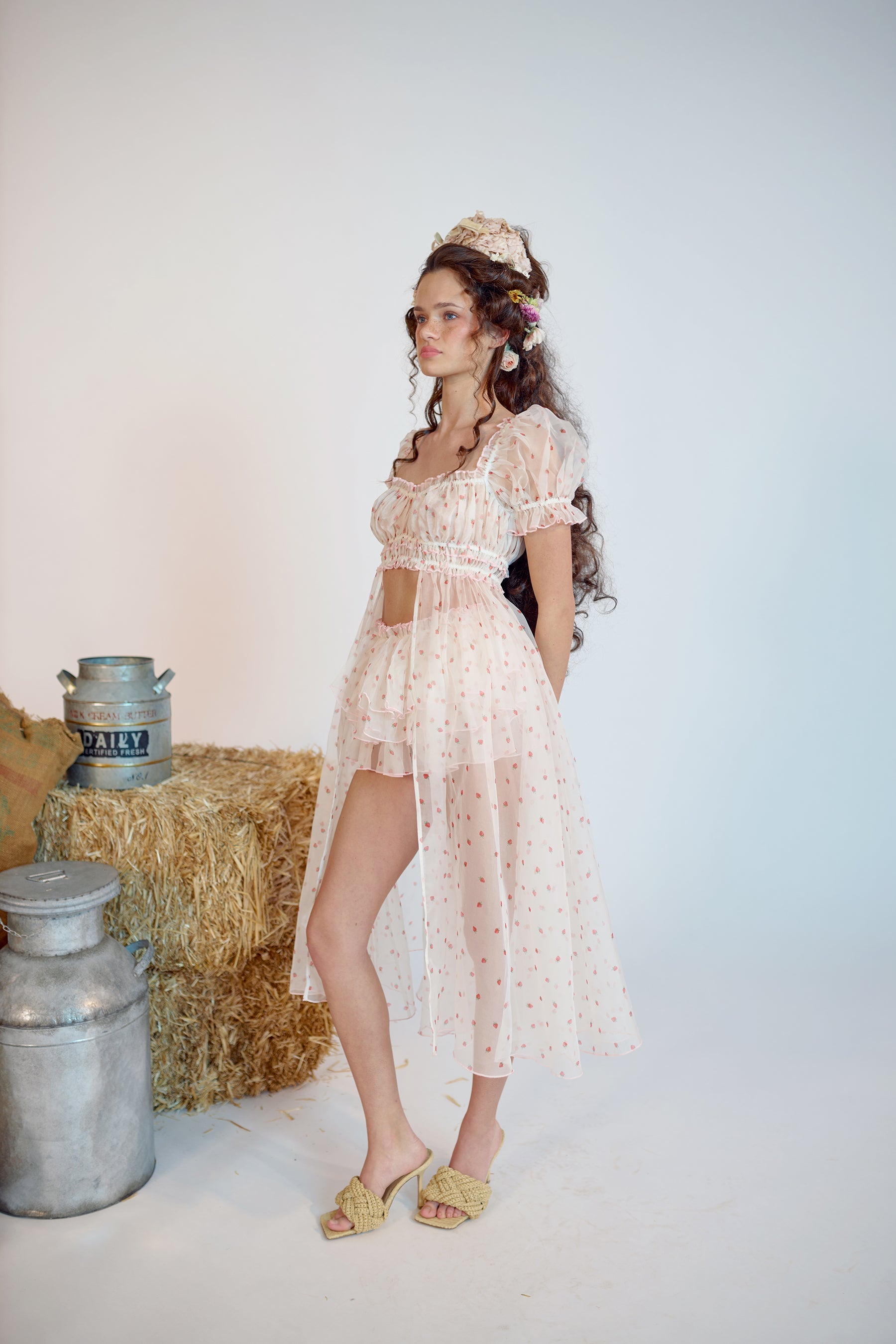 La Fraise Boudoir Dress