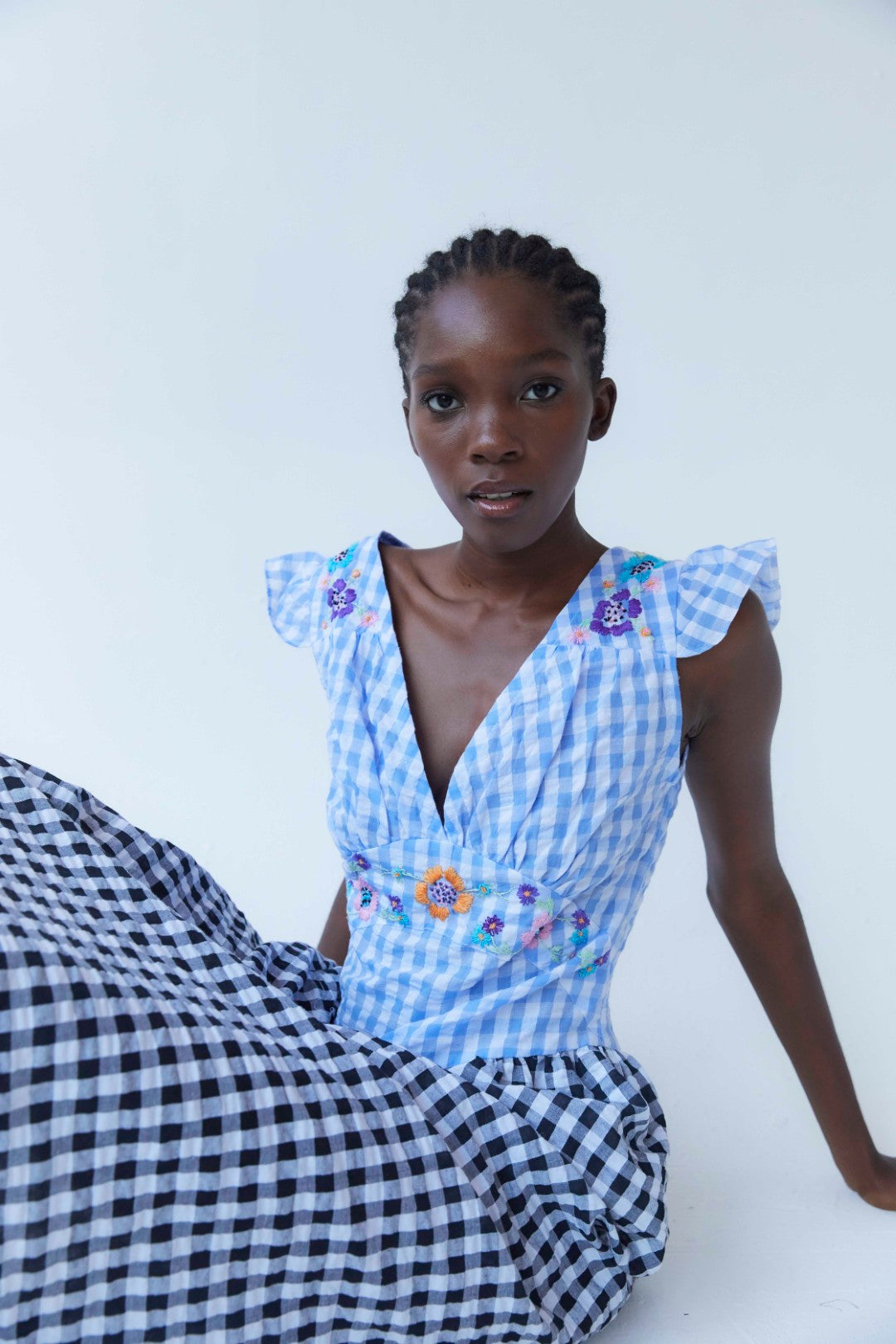 Ilena Cloque Dress