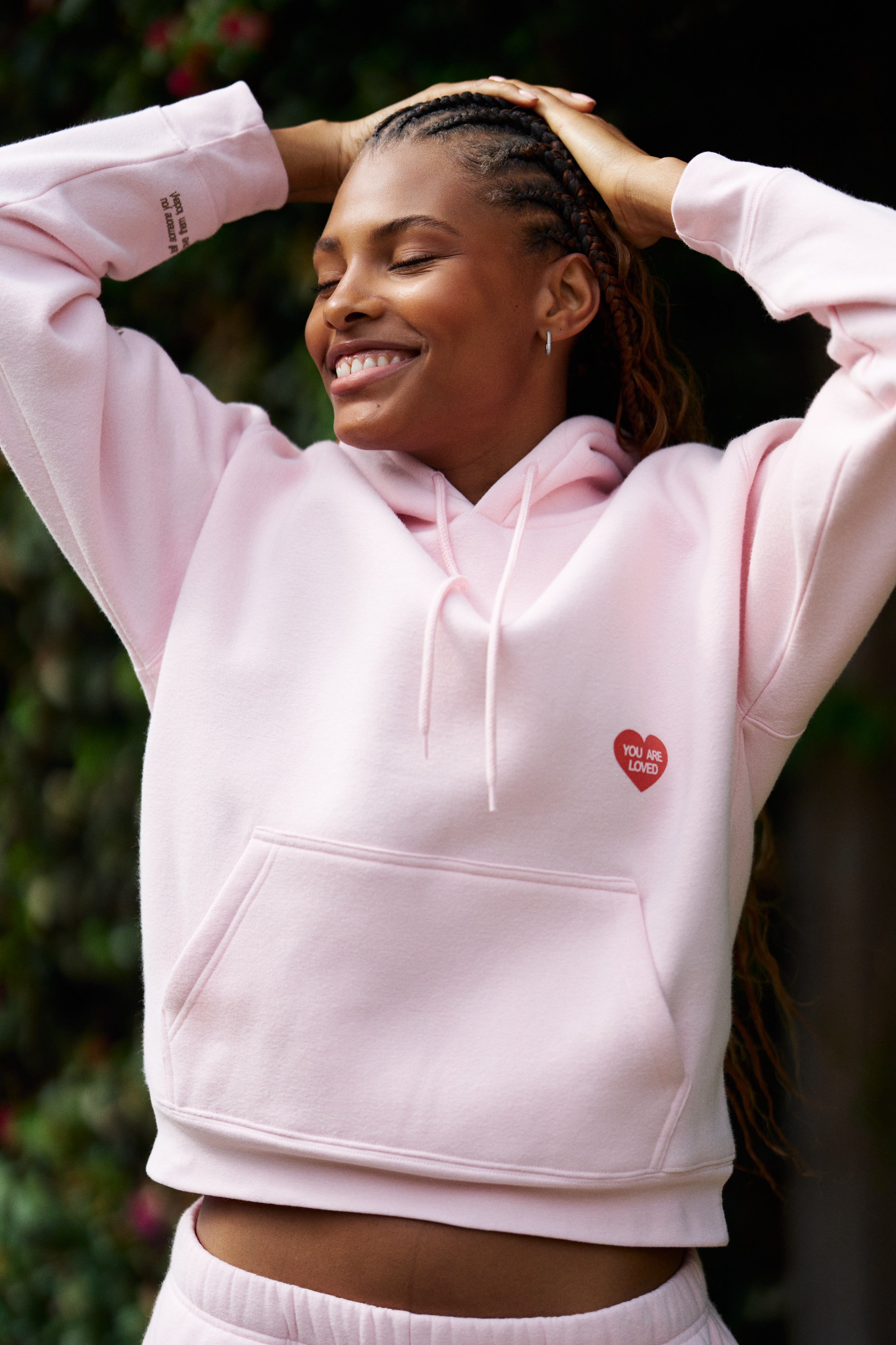 Leave A Little Love Relaxed Hoodie