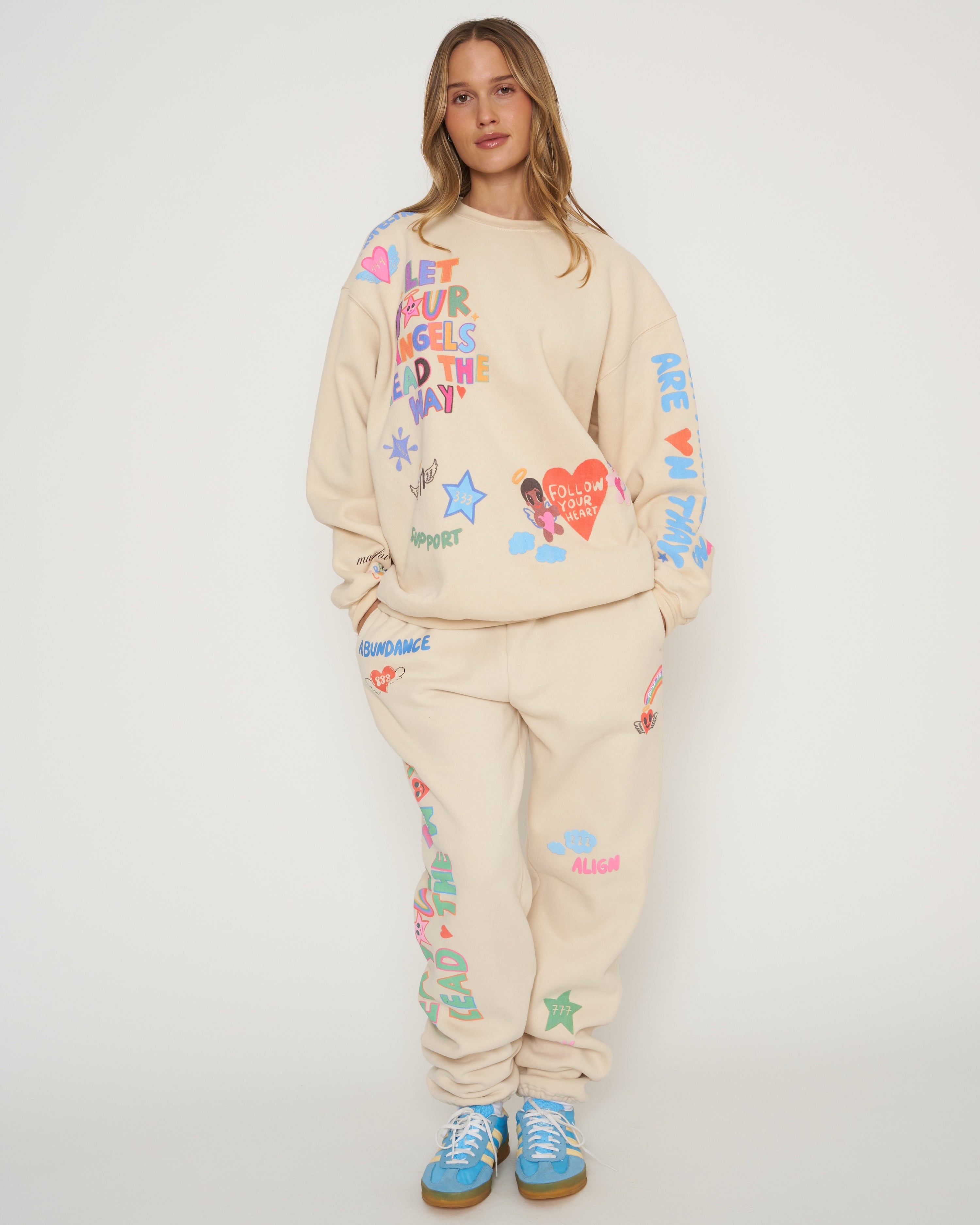 Mayfair x @iscreamcolour Angel Numbers Cloud Sweatpants