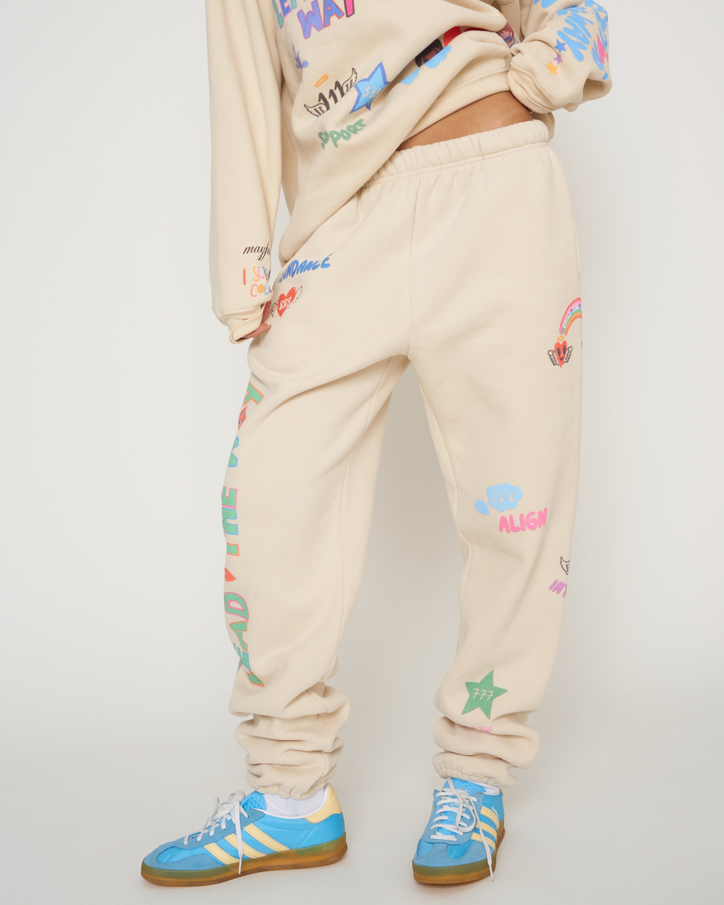 Mayfair x @iscreamcolour Angel Numbers Cloud Sweatpants