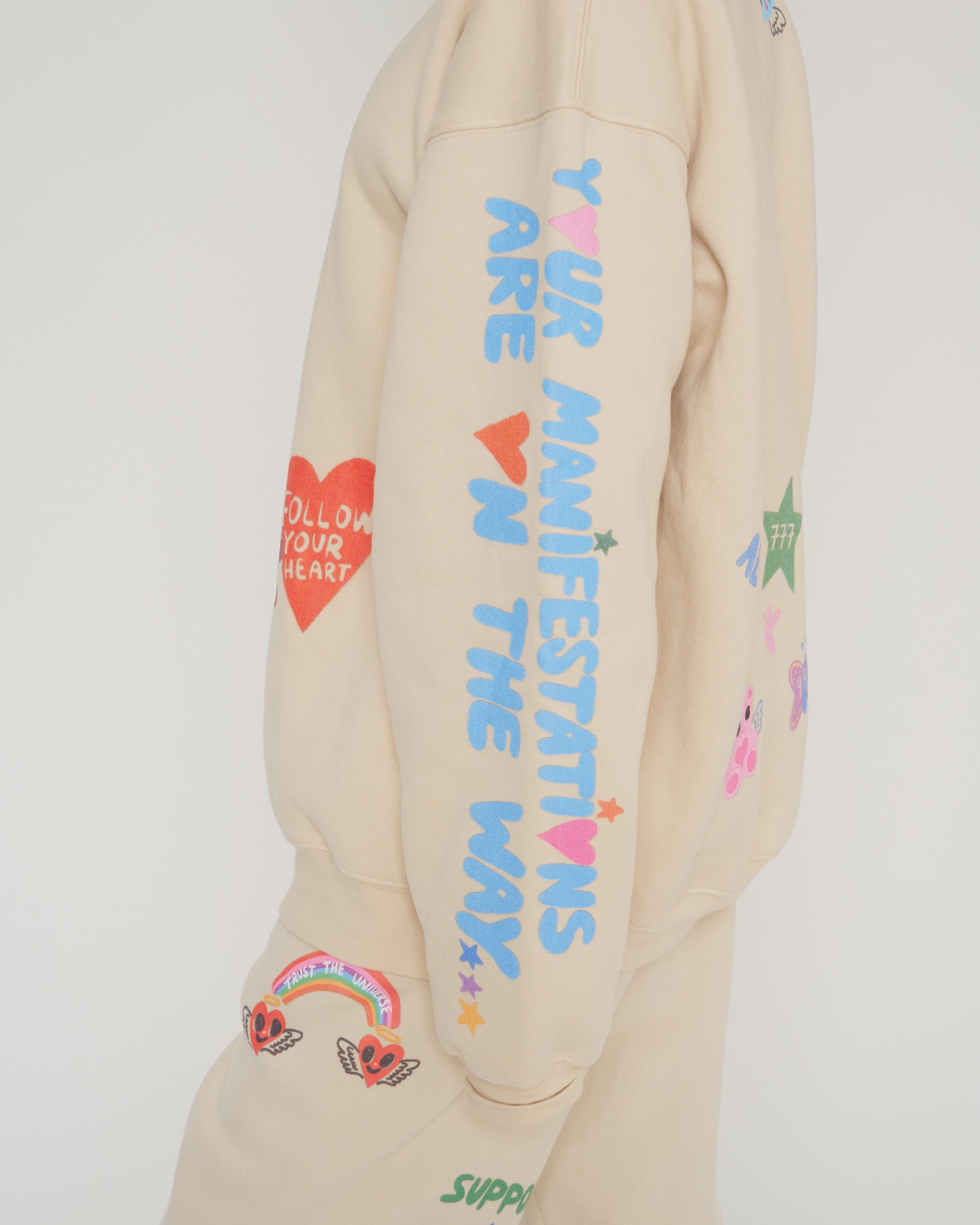 Mayfair x @iscreamcolour Angel Numbers Cloud Crewneck