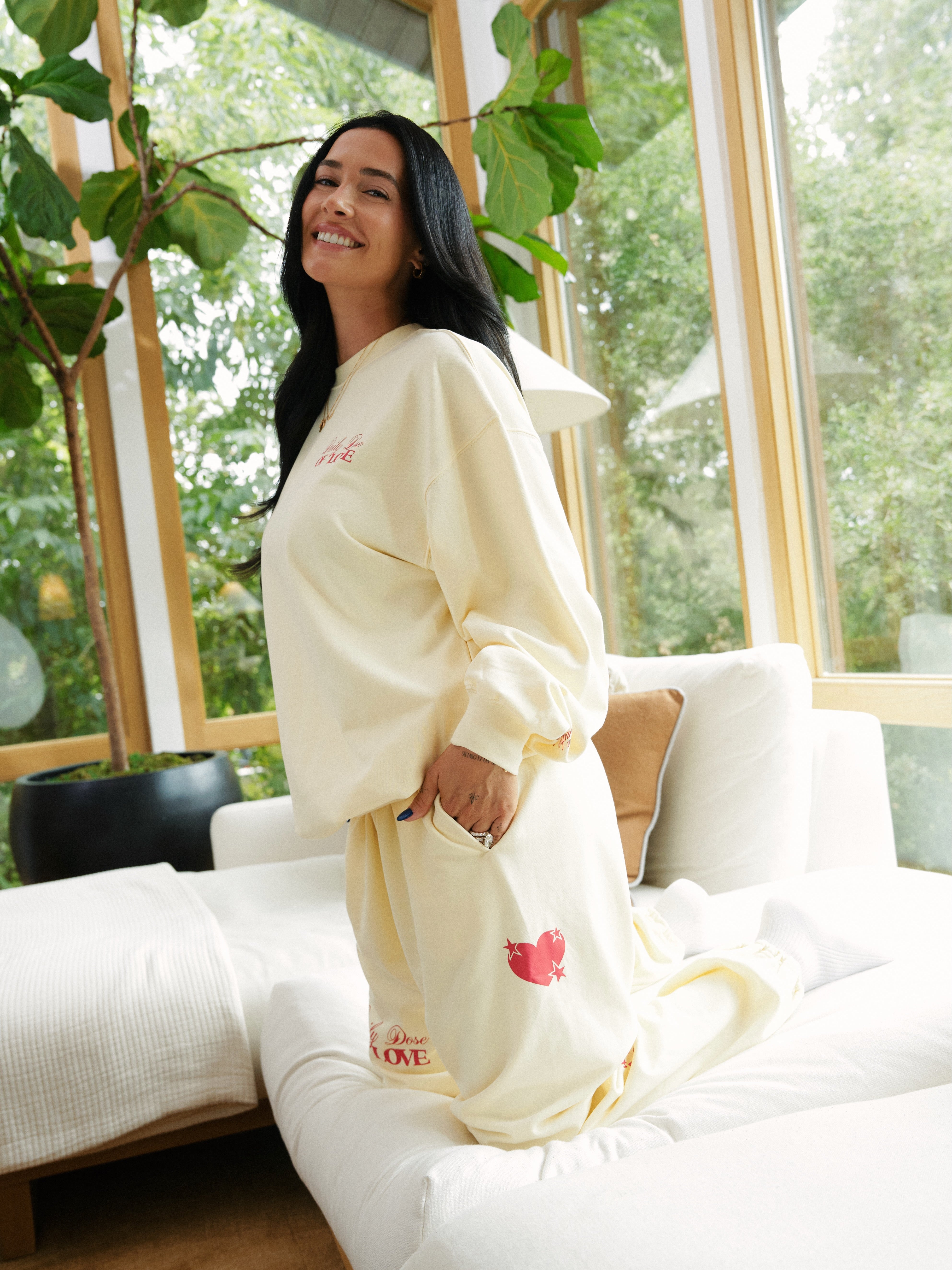 Mayfair X Avery Woods Daily Dose Of Love Sweatpants