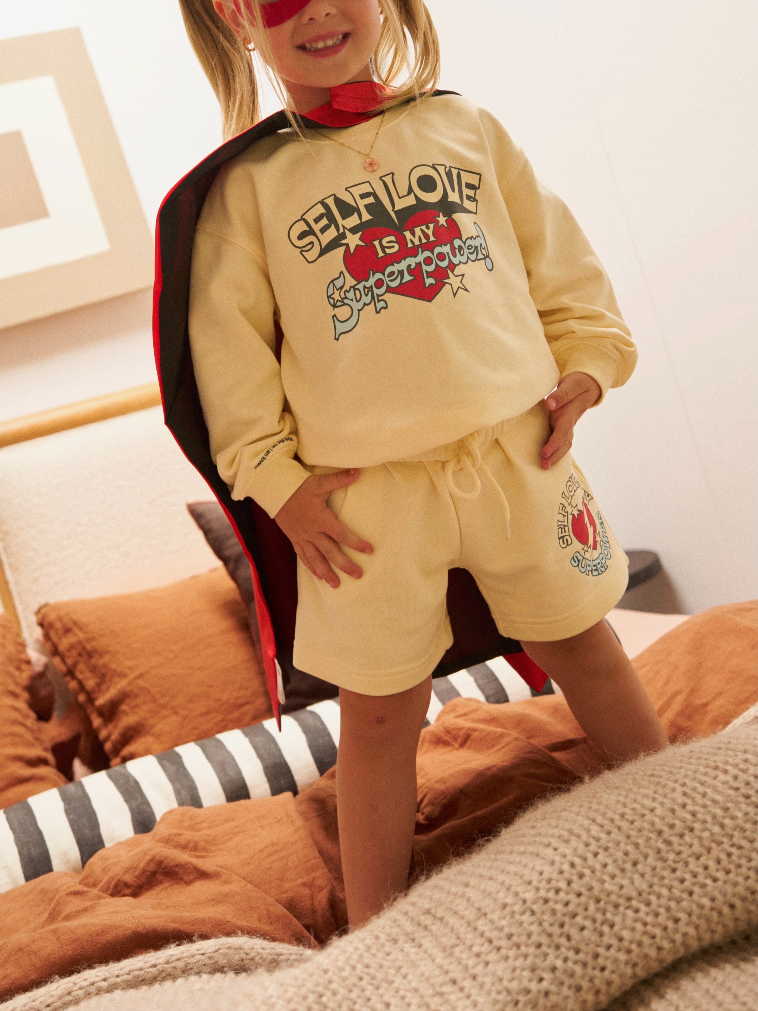 Mayfair X Avery Woods Kids Love Sweatshorts