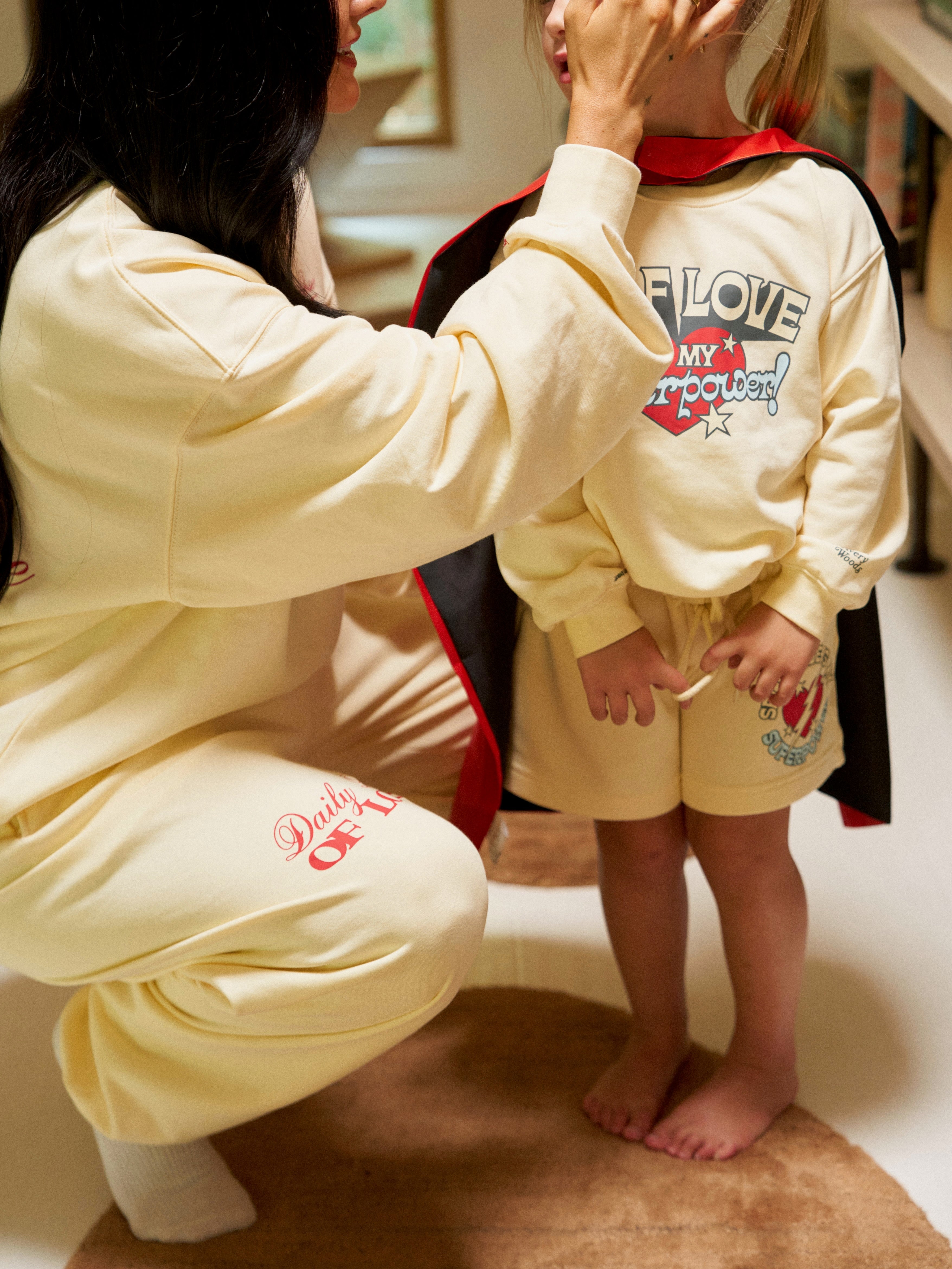 Mayfair X Avery Woods Kids Love Sweatshorts