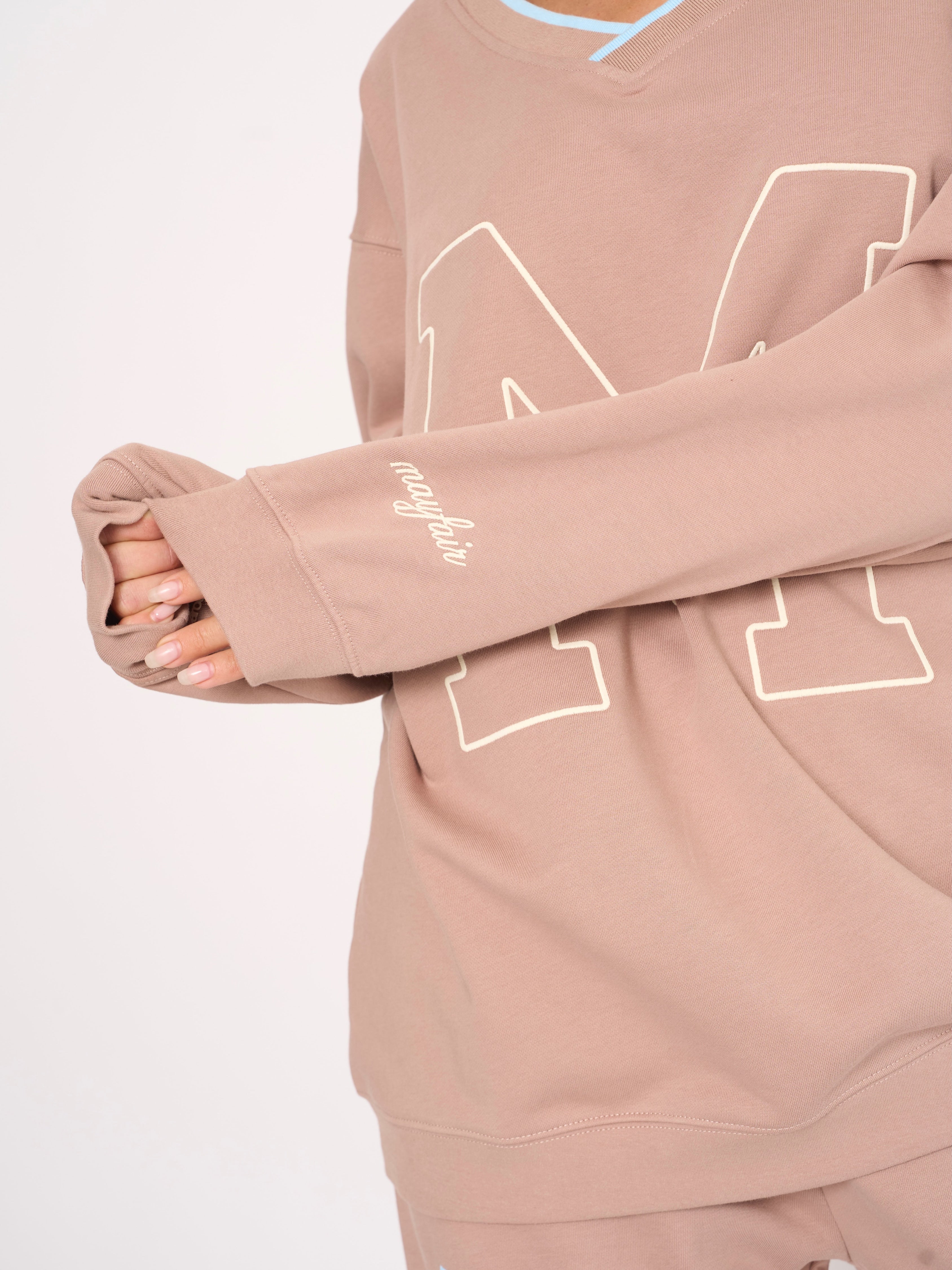 Mayfair Angels V-Neck Sweatshirt