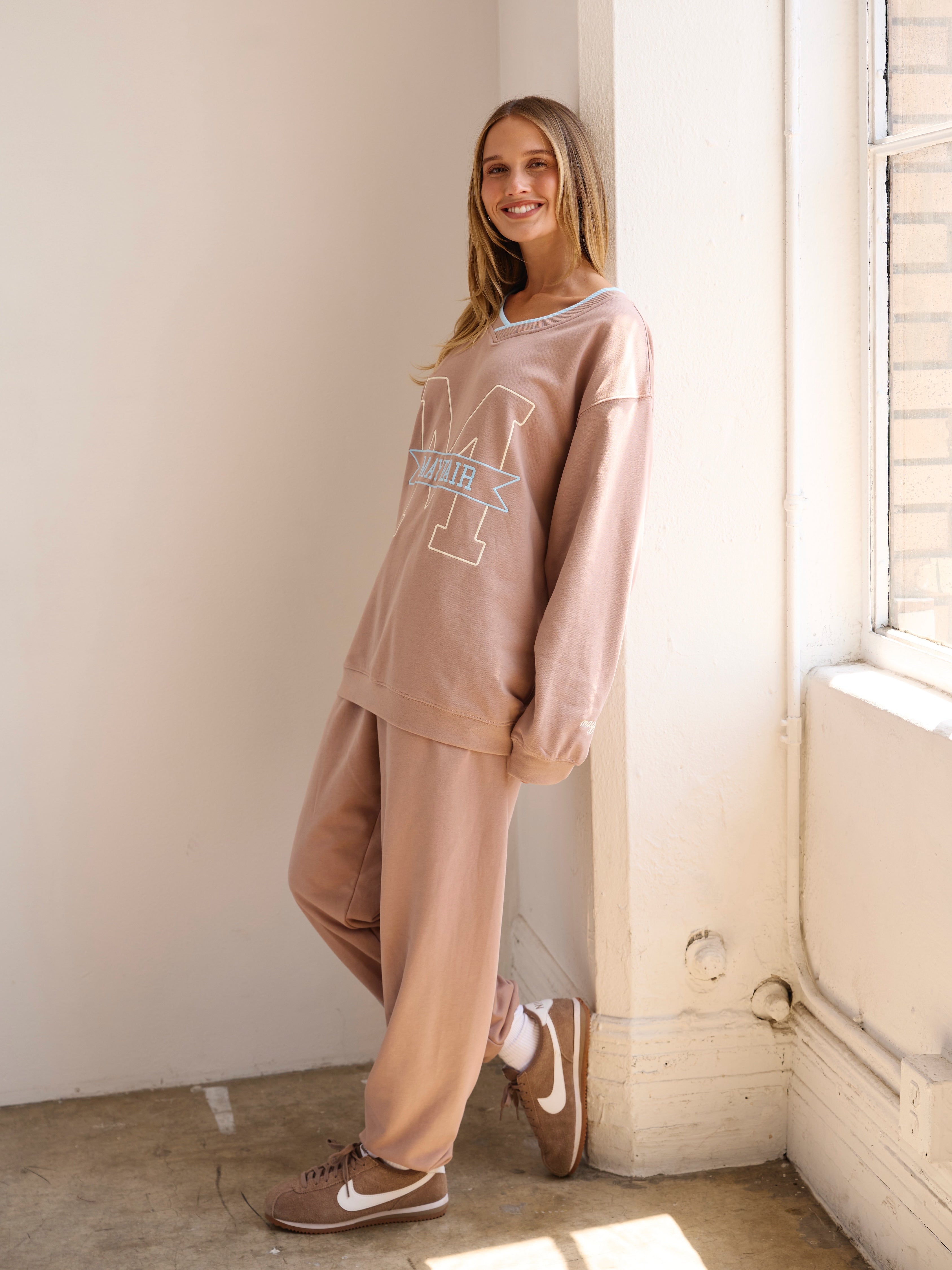 Mayfair Angels V-Neck Sweatshirt