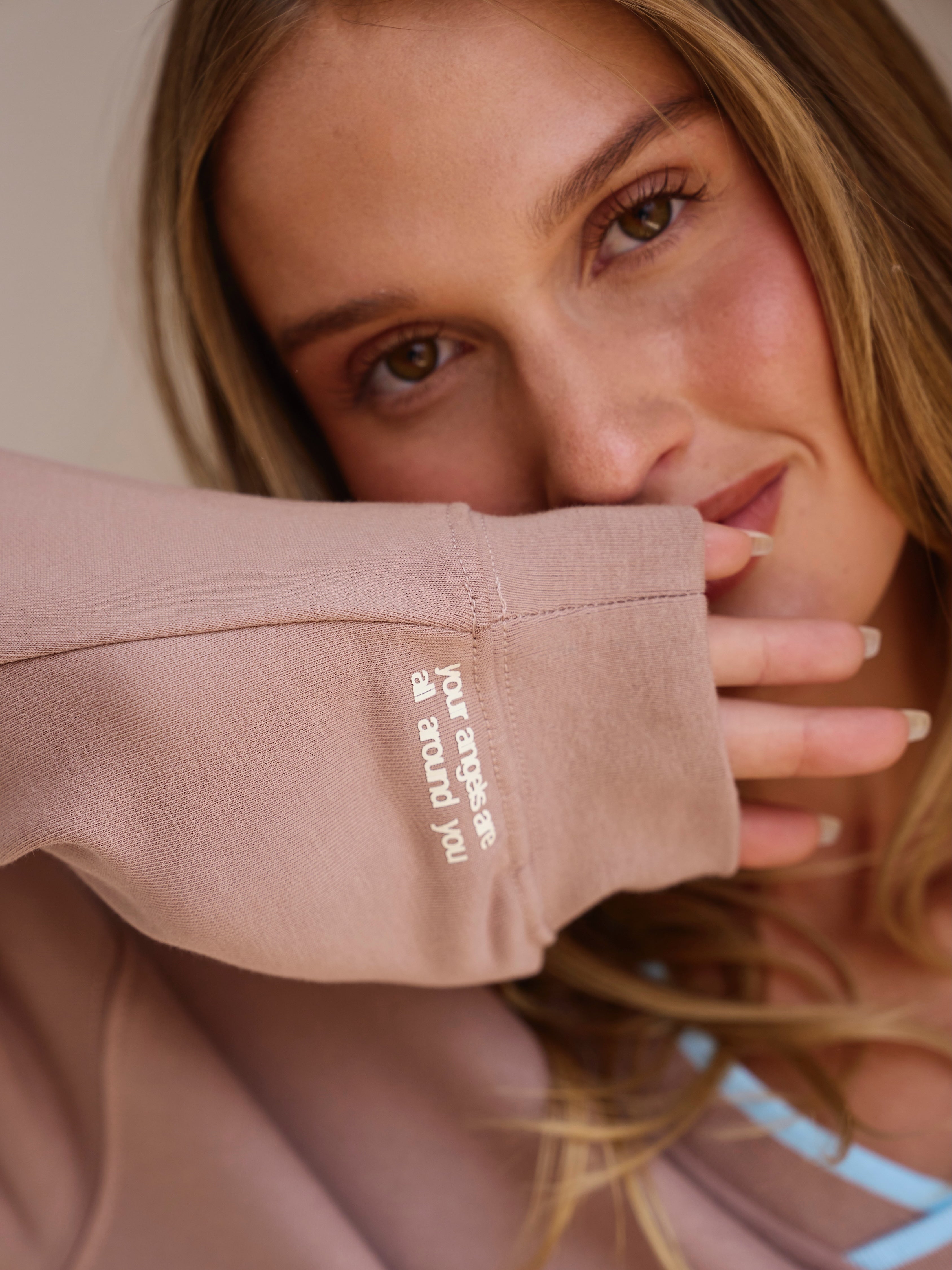 Mayfair Angels V-Neck Sweatshirt