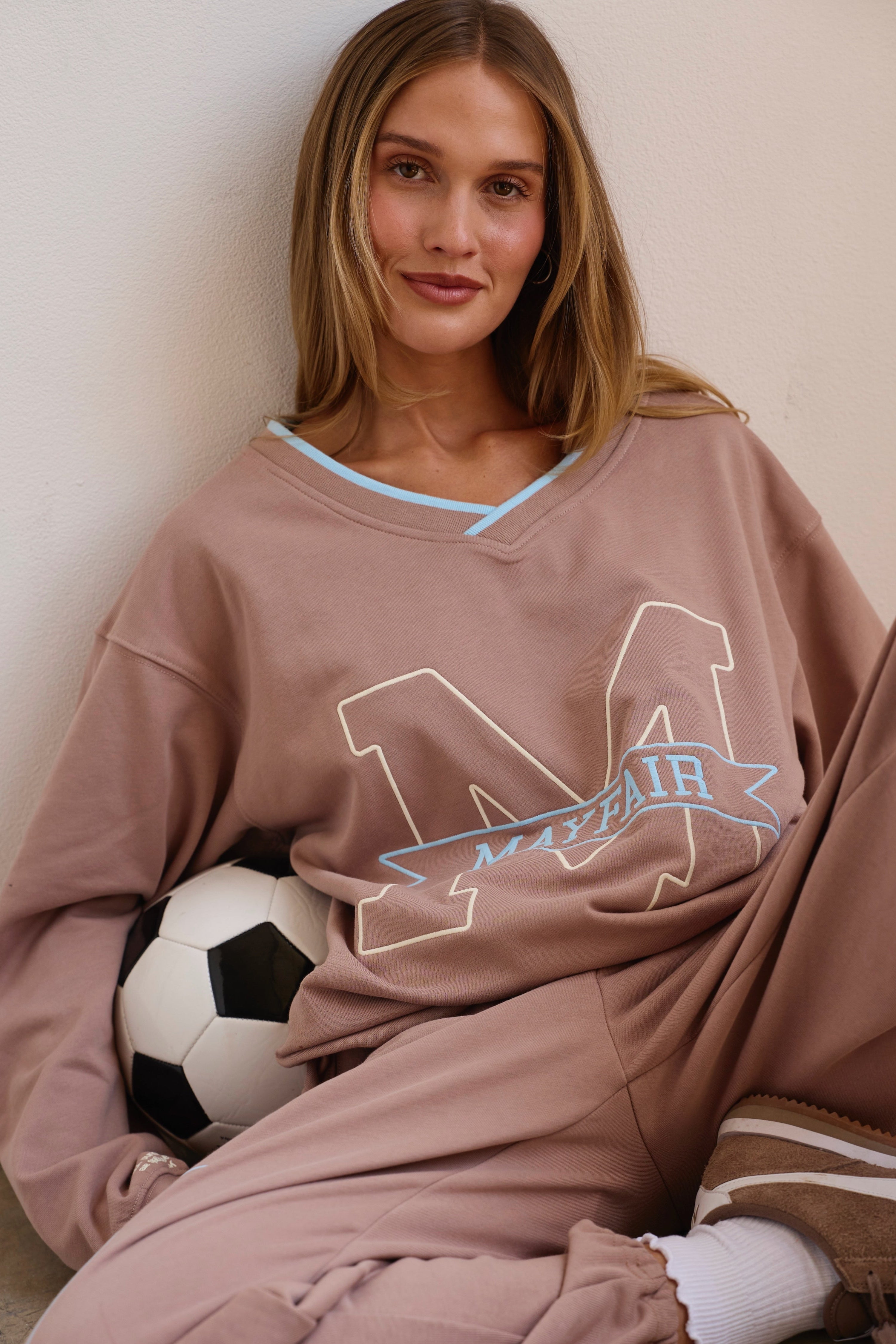Mayfair Angels V-Neck Sweatshirt