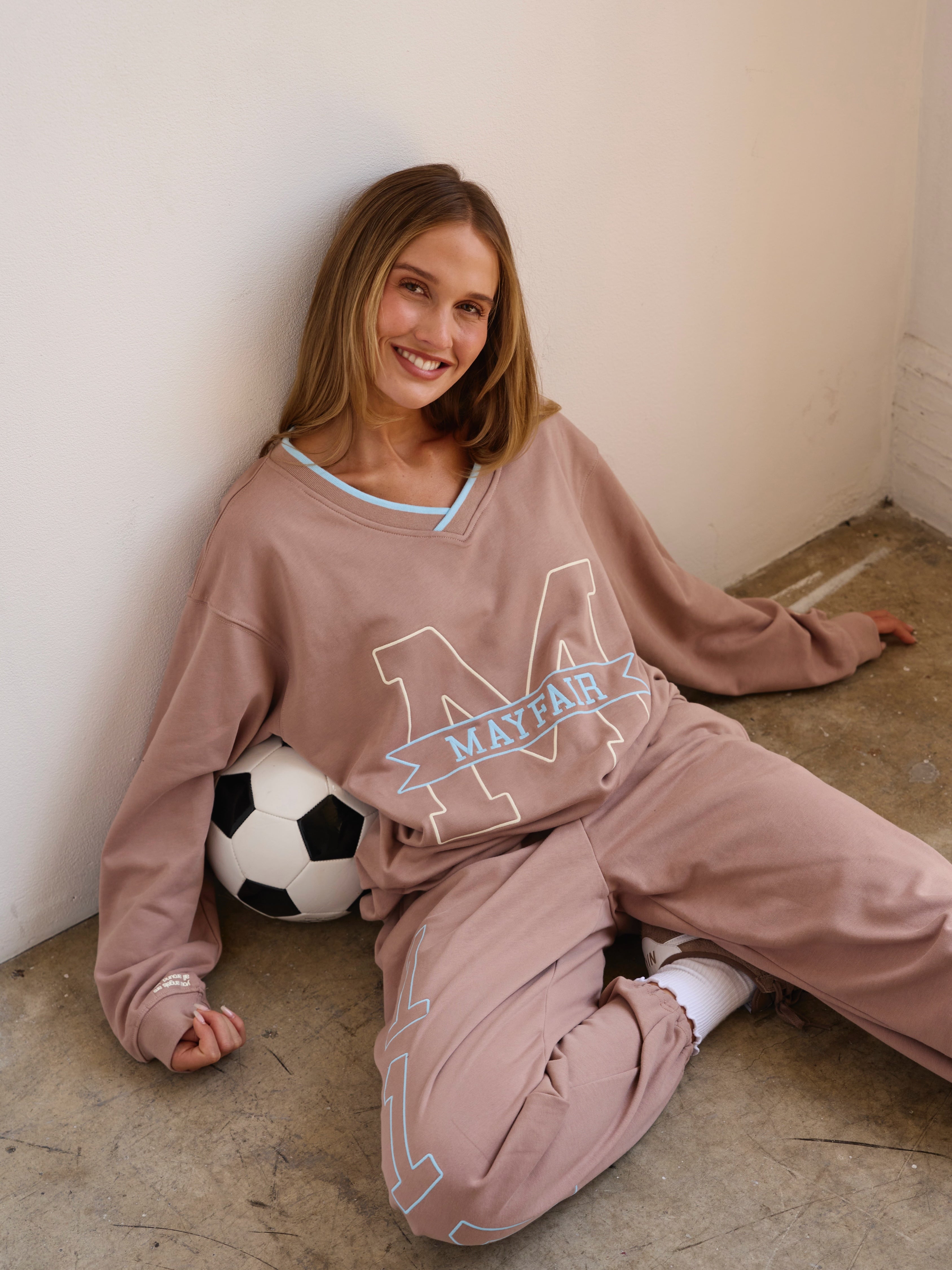 Mayfair Angels V-Neck Sweatshirt