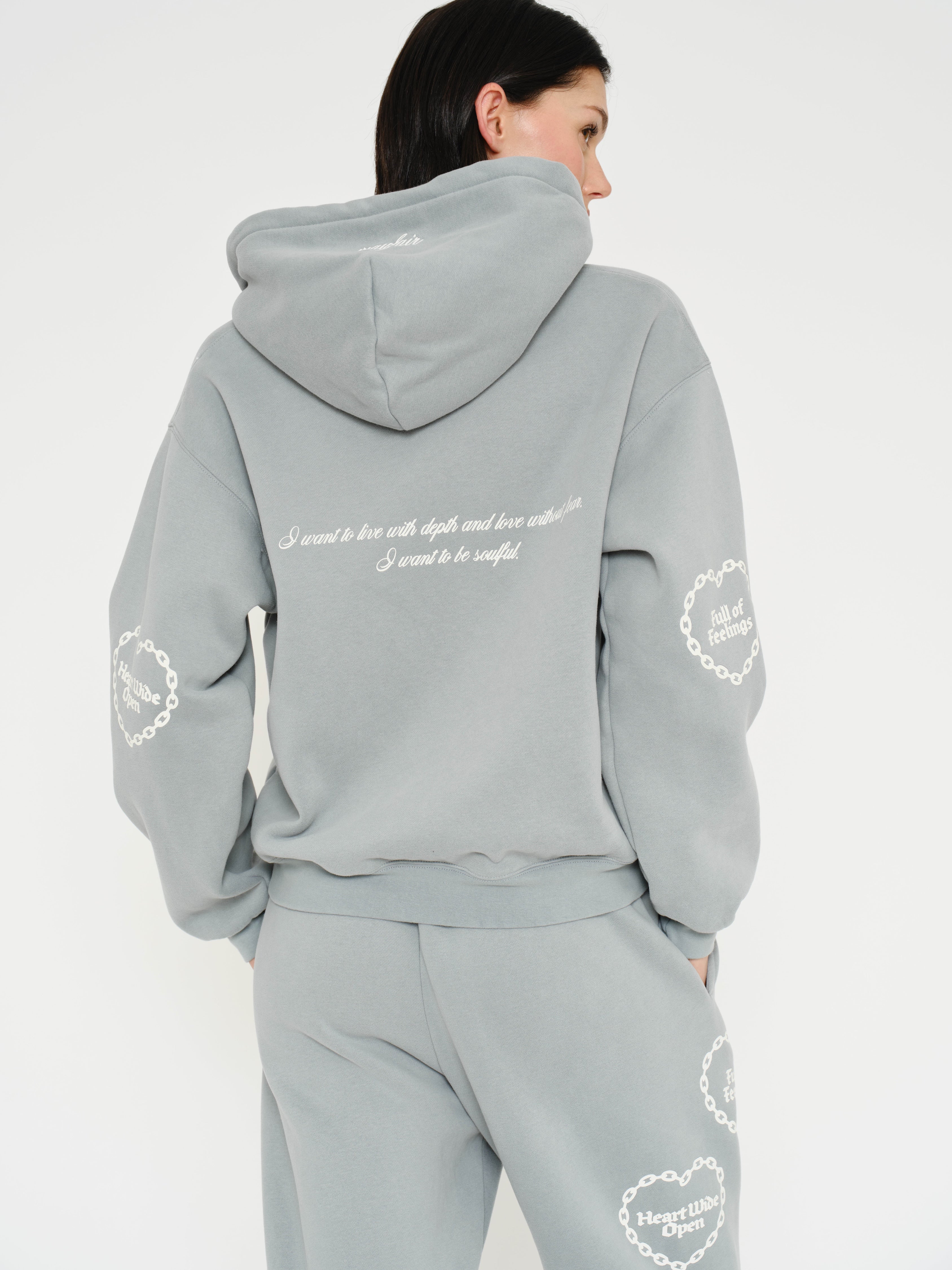 Soulful Two-Way Zip-Up Hoodie
