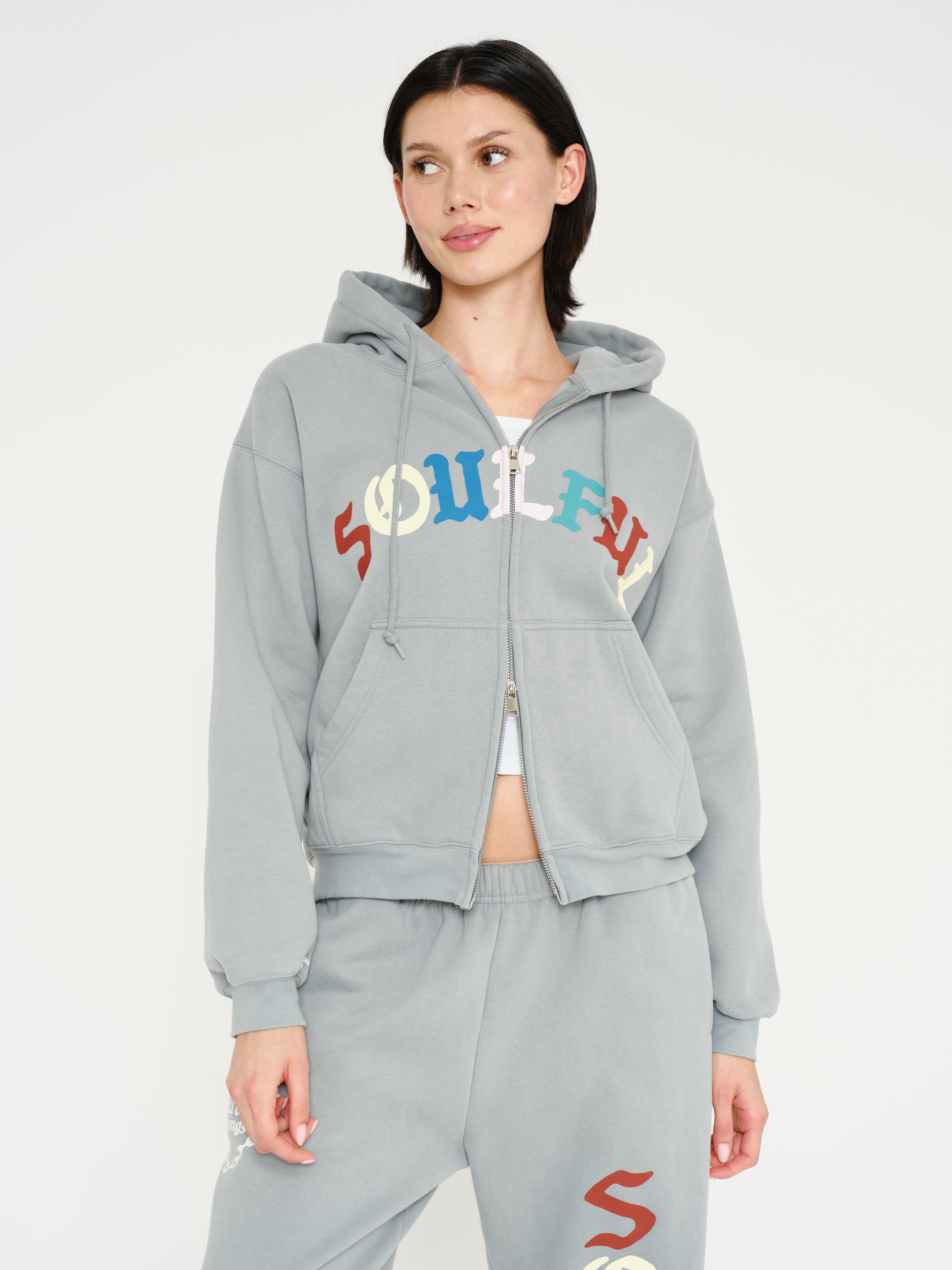 Soulful Two-Way Zip-Up Hoodie