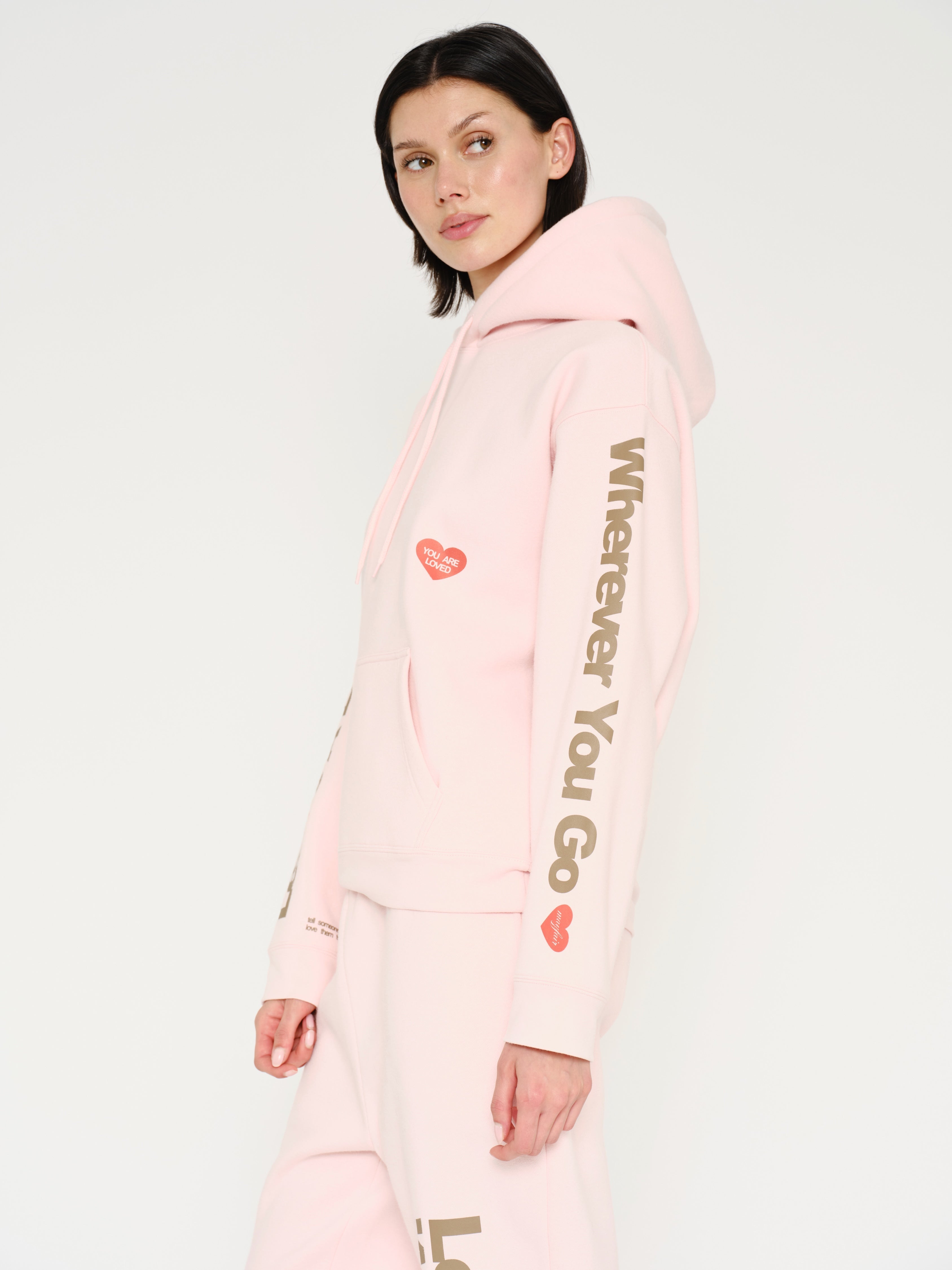 Leave A Little Love Relaxed Hoodie