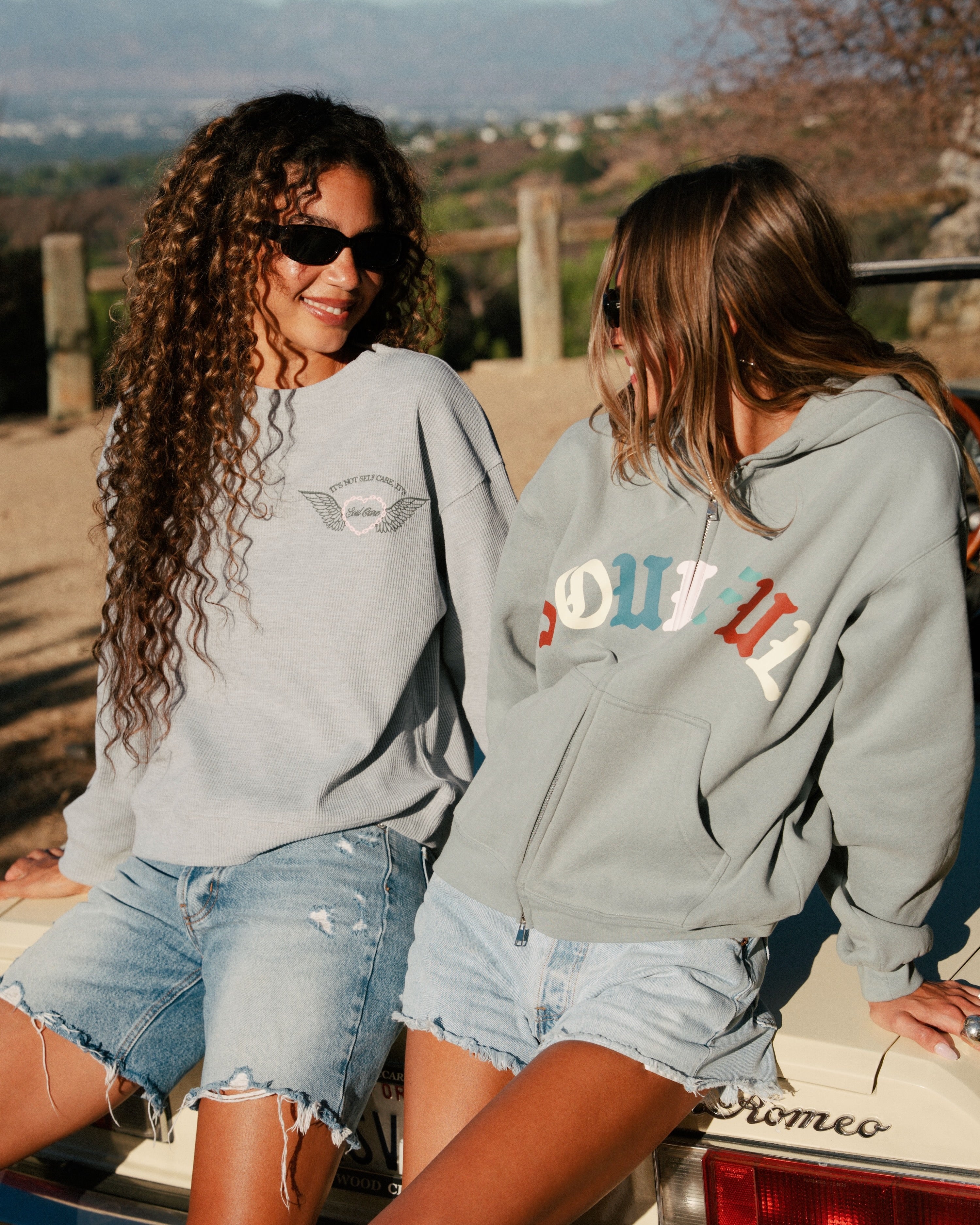 Soulful Two-Way Zip-Up Hoodie