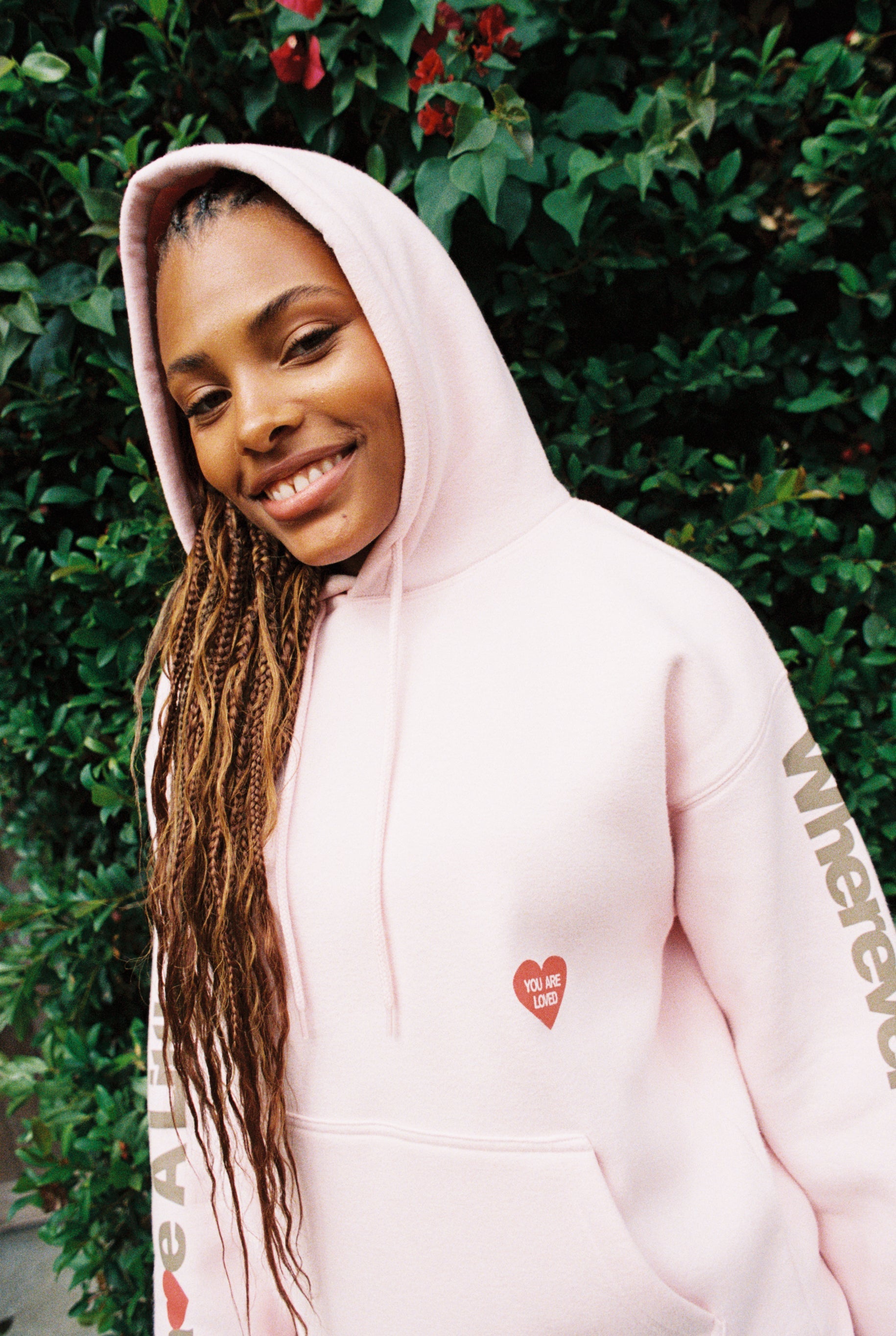 Leave A Little Love Relaxed Hoodie