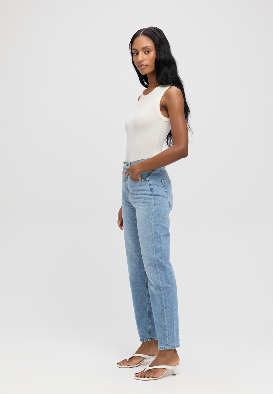 Tyler High Rise Straight - Current