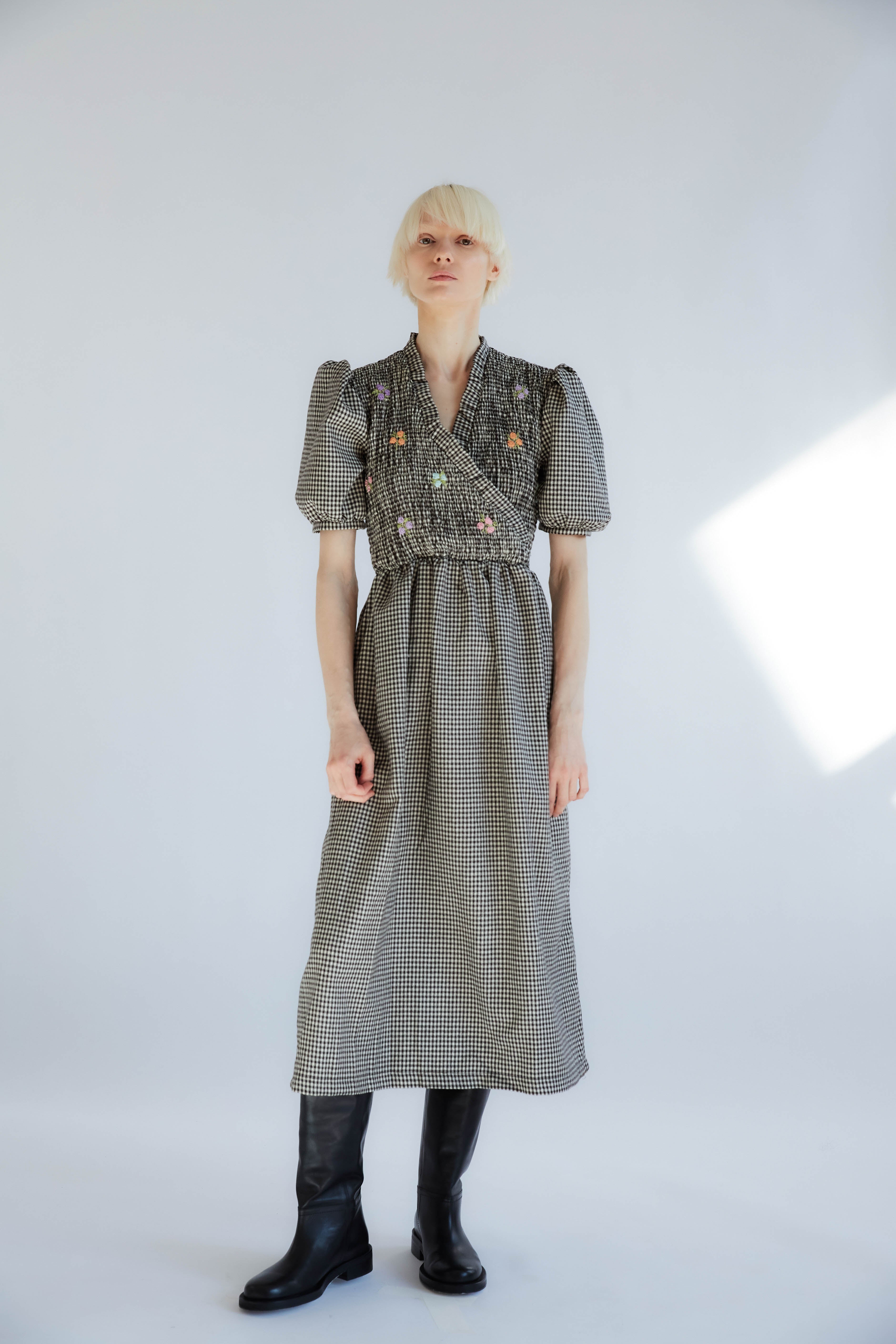 Adelfa Smoked Dress