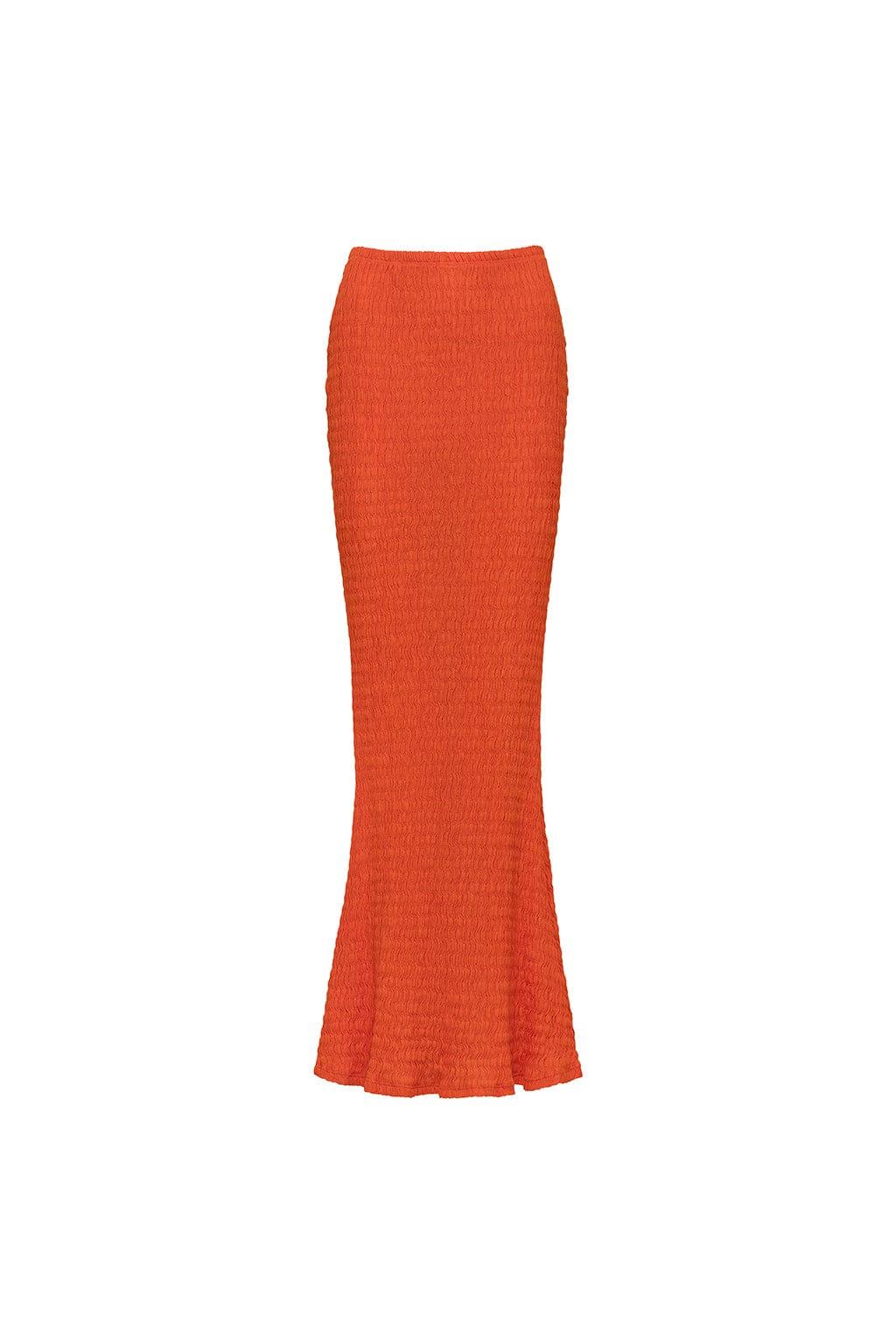 Tangerine Natalia Skirt