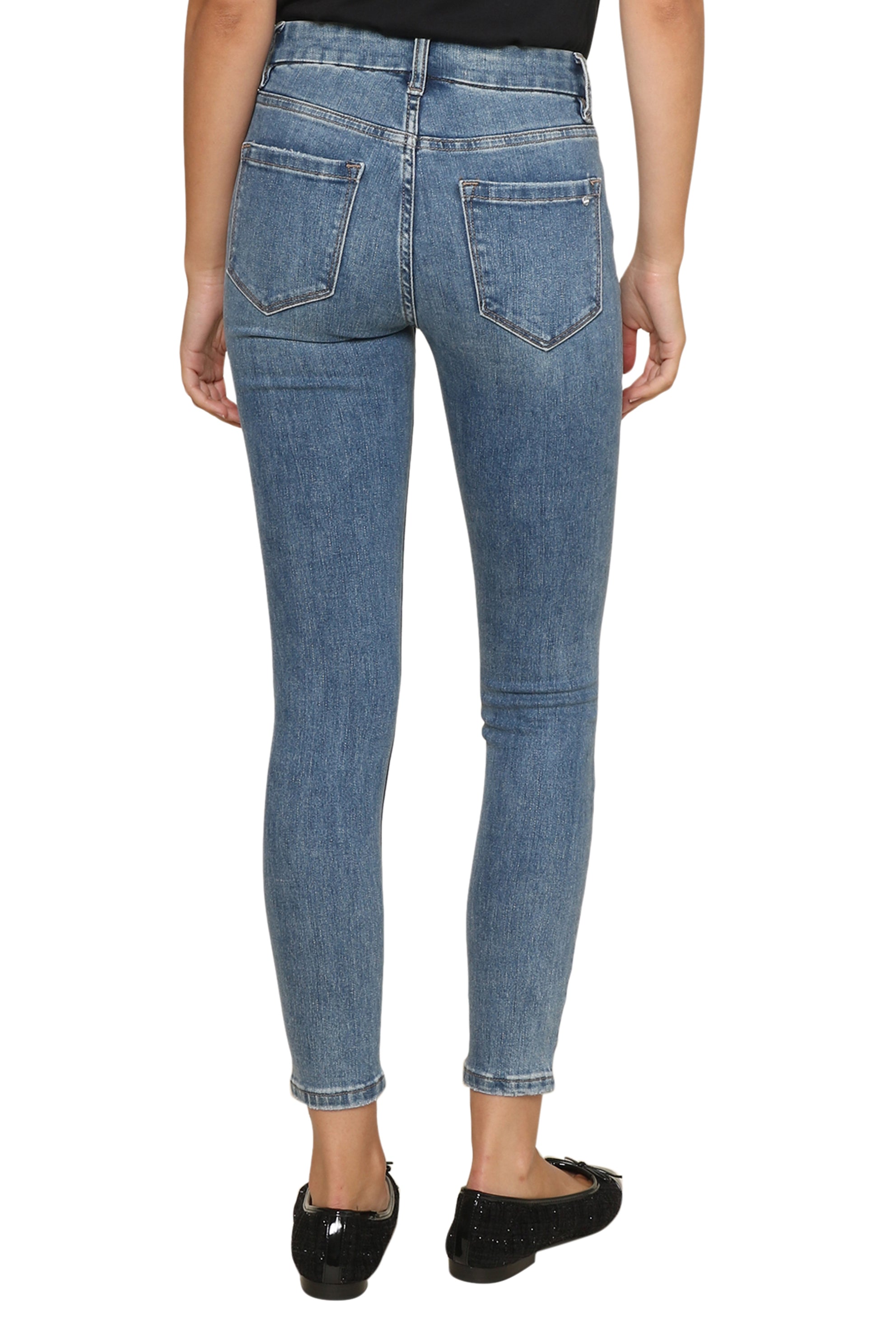 Mid Rise Skinny Ankle