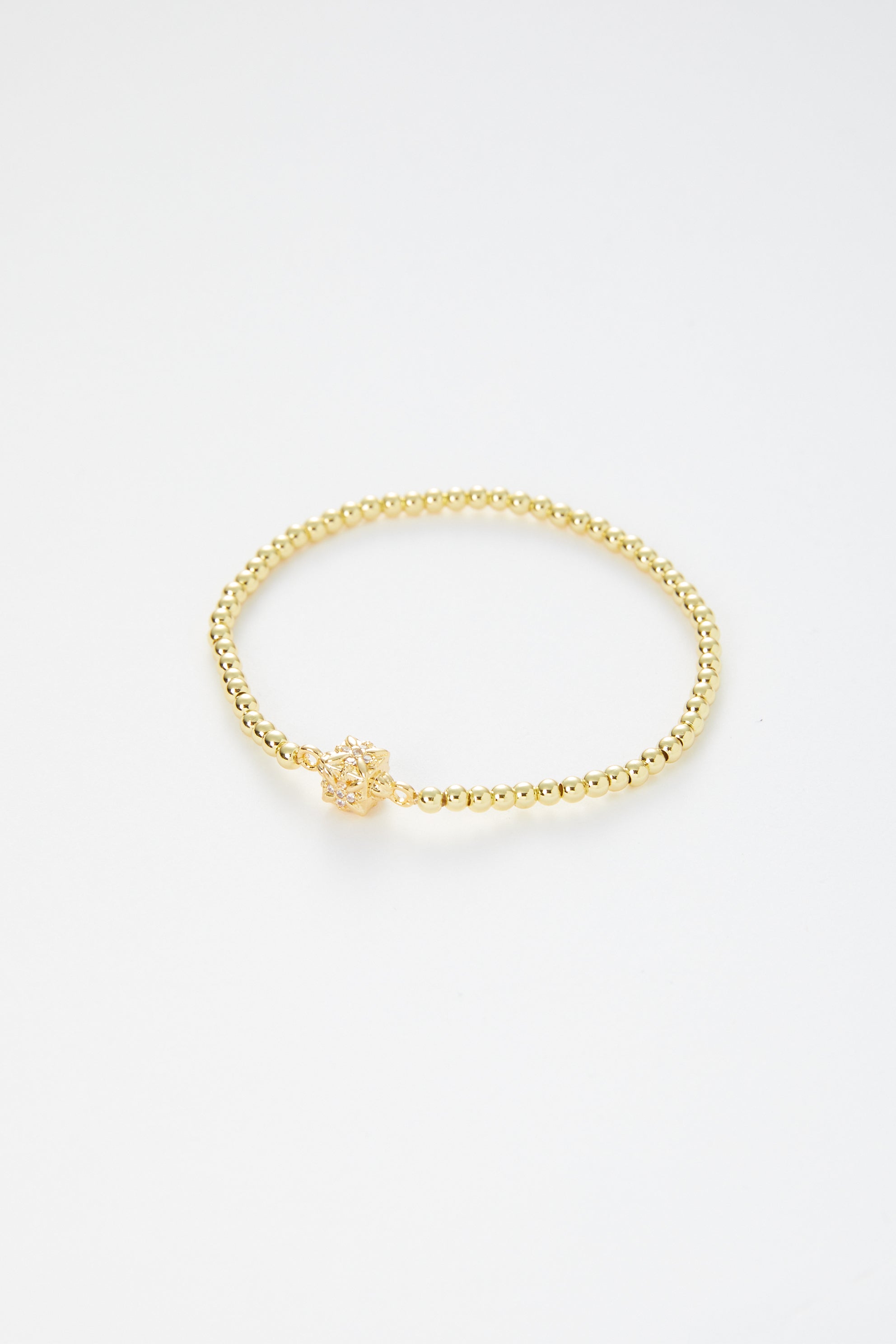 Amanda Ball Bracelet With Square
