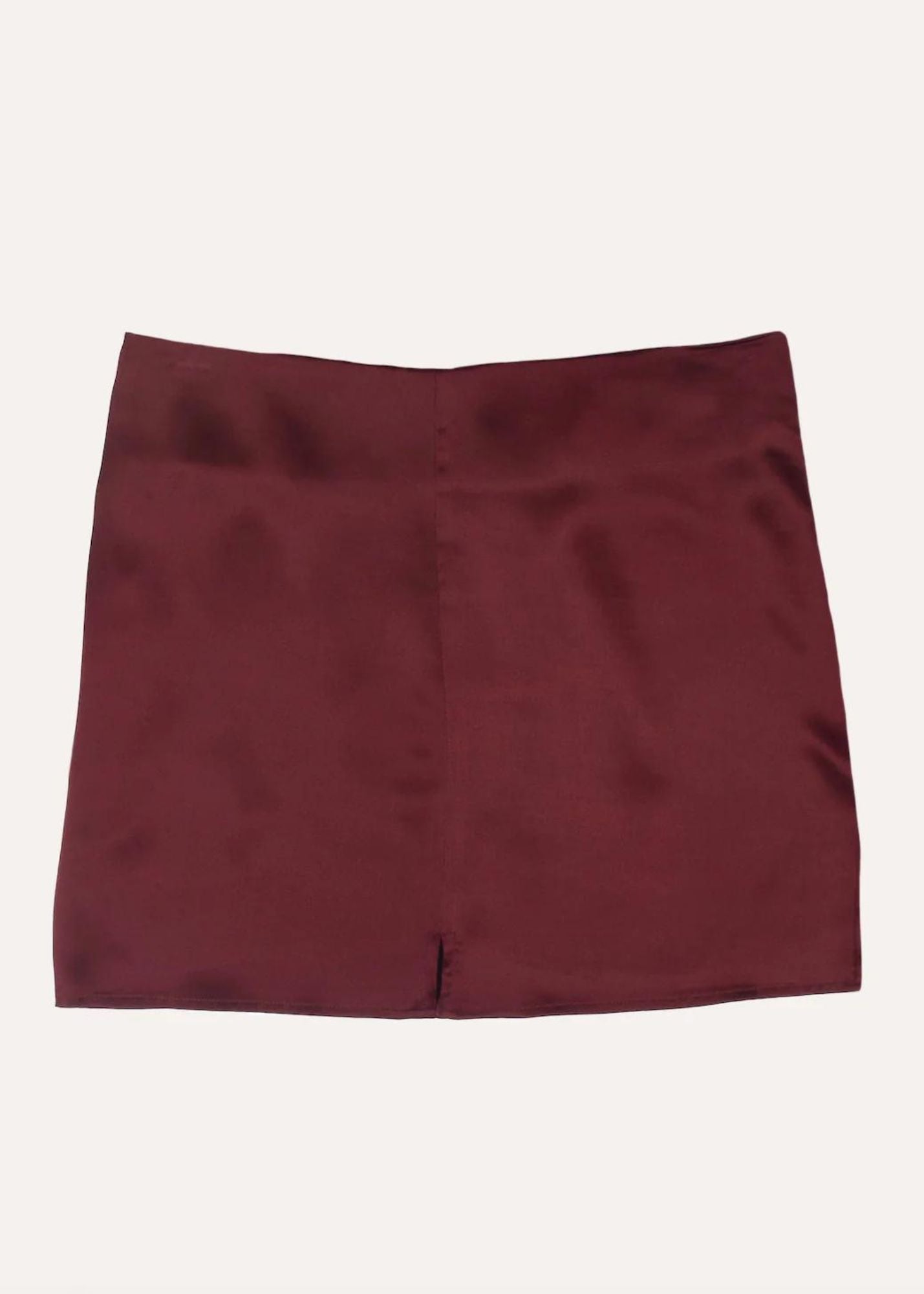 QUINCE SKIRT BURGUNDY + DEADSTOCK