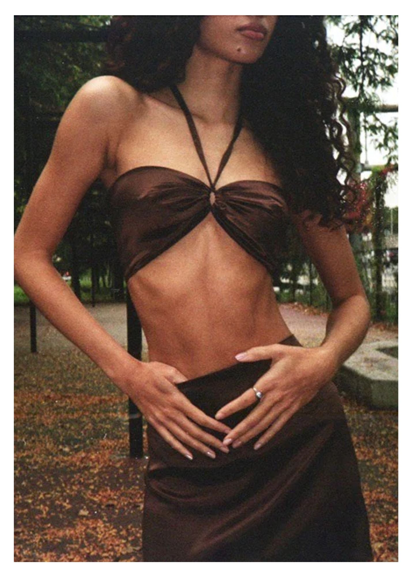 QUINCE HALTER BROWN + DEADSTOCK