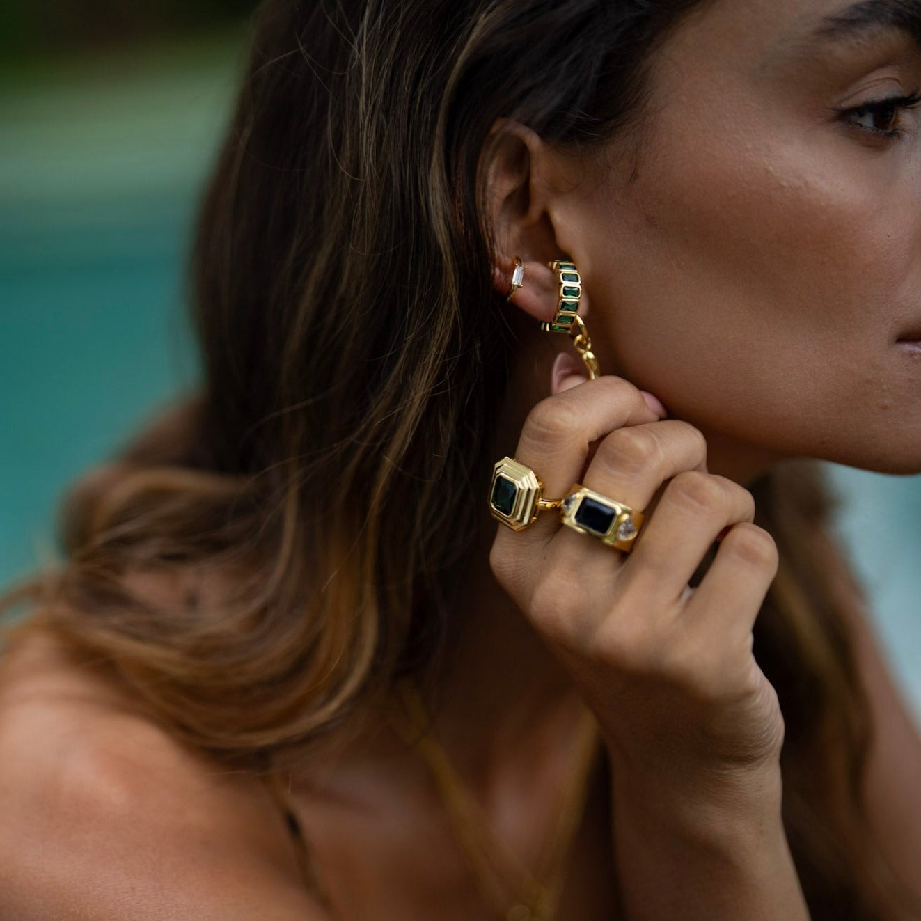 The Dorothy Cuff (Emerald)