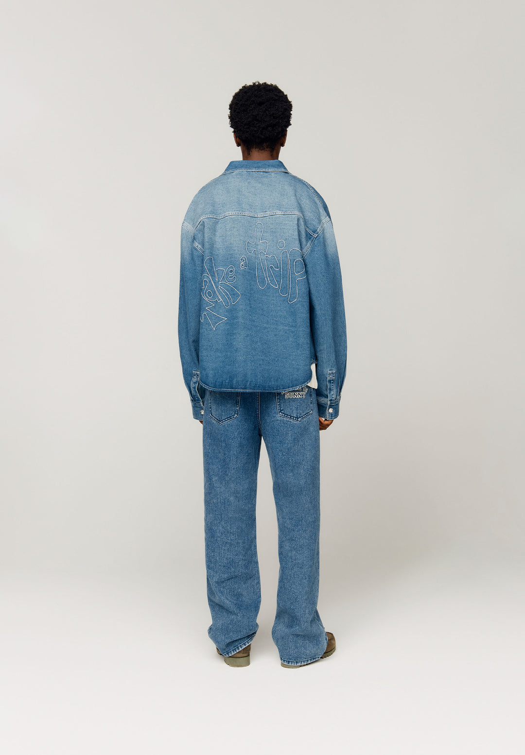 Take A Trip Topstitch Shirt Pre 25