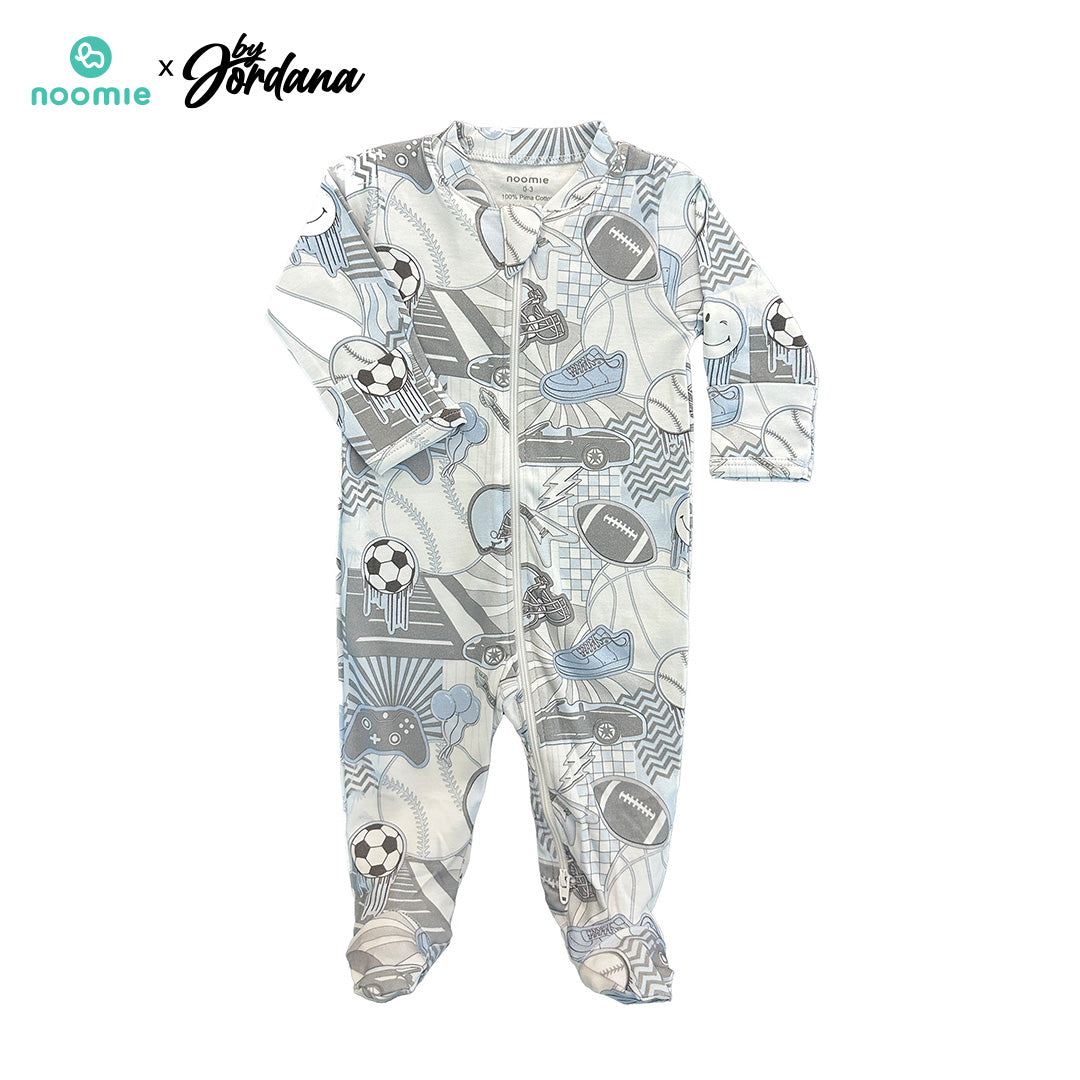 Zipper Footie by Jordana Boy World