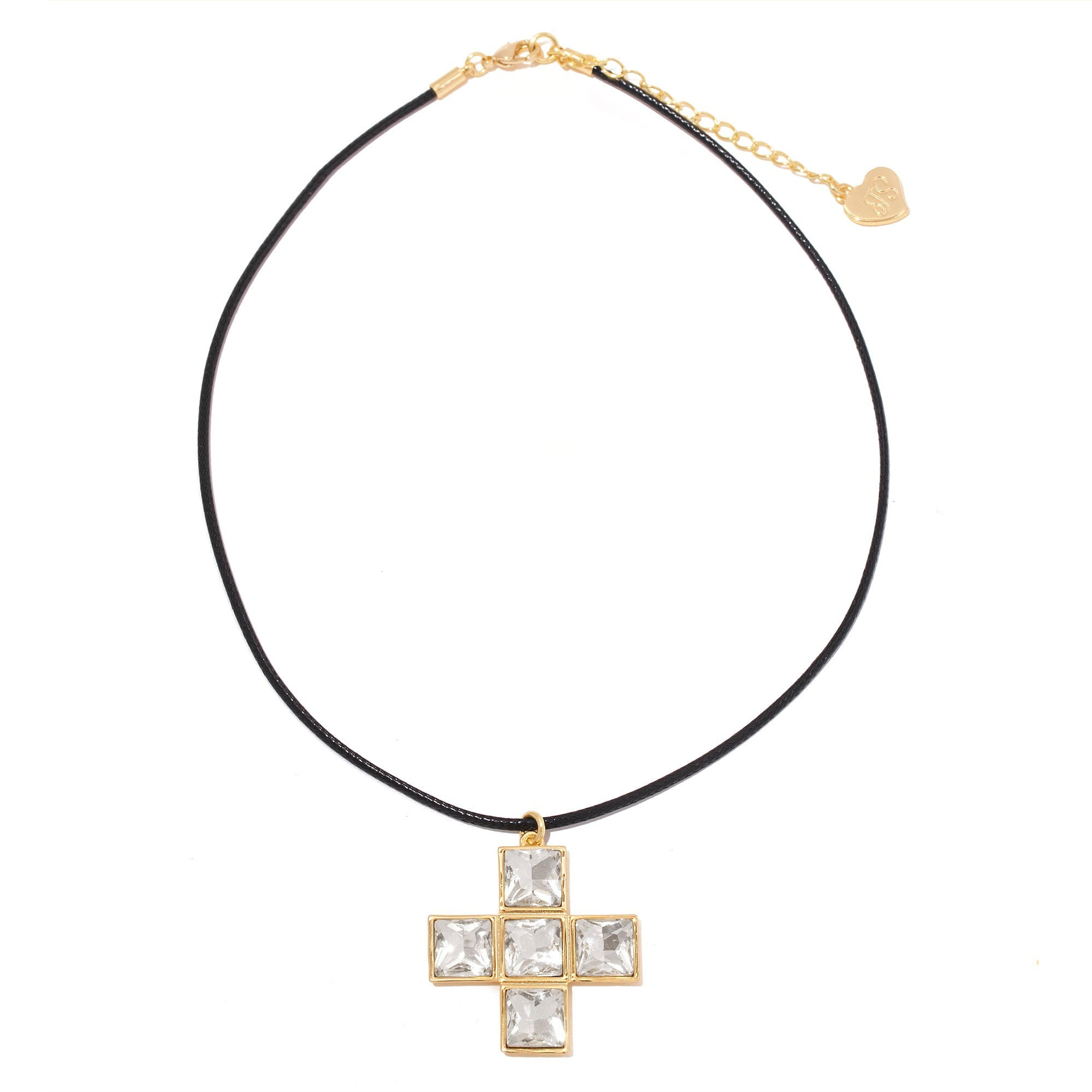 Venezia Crystal Cord Choker